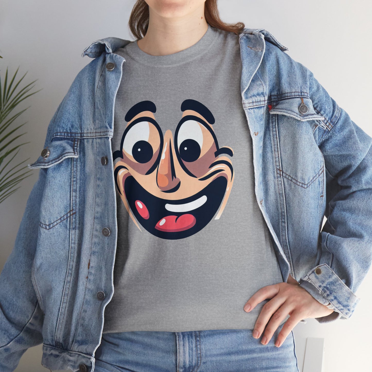 Smile 2 Unisex Heavy Cotton Tee