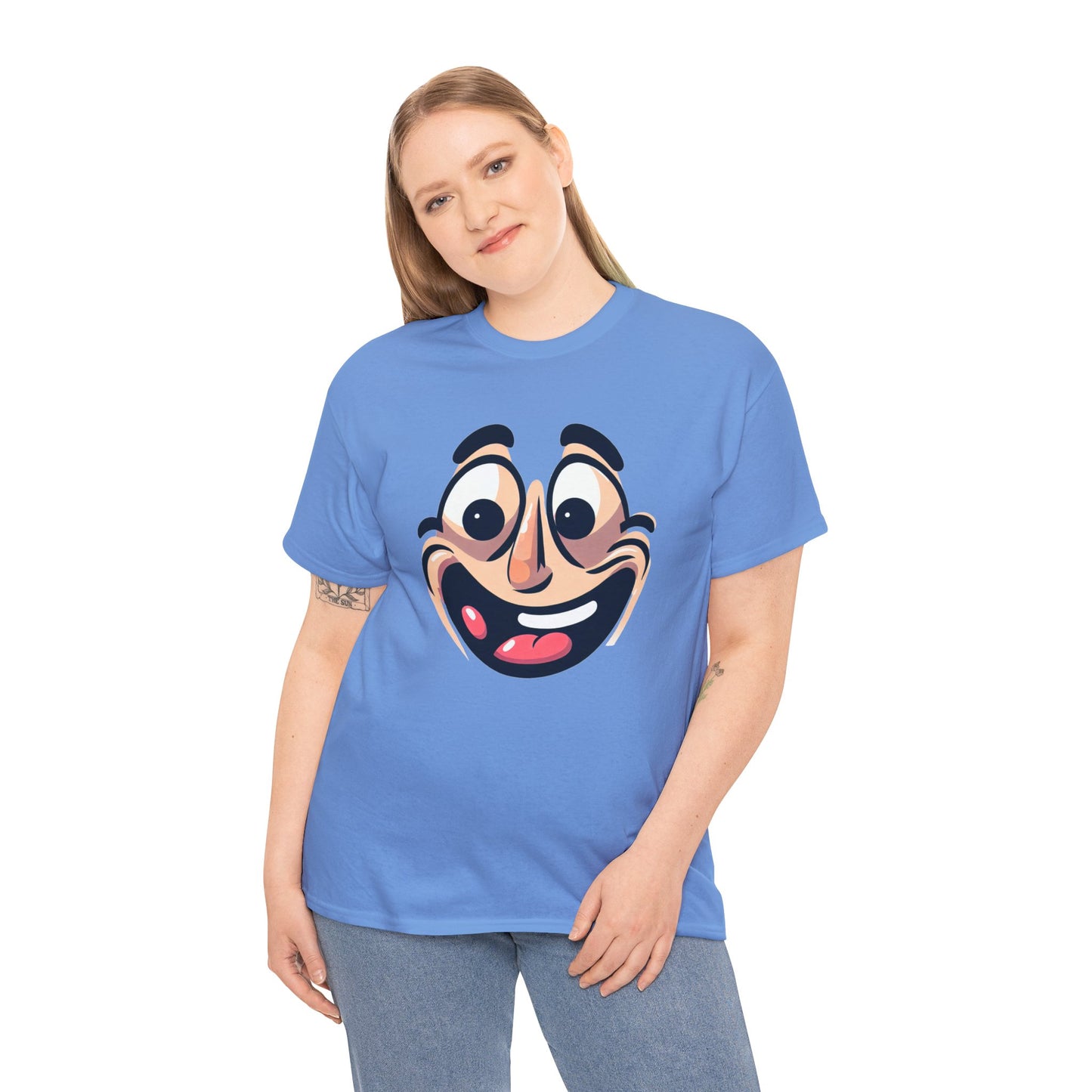 Smile 2 Unisex Heavy Cotton Tee