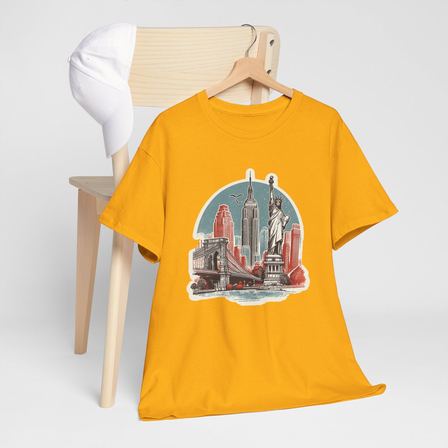 Statue of Liberty Unisex Heavy Cotton Tee