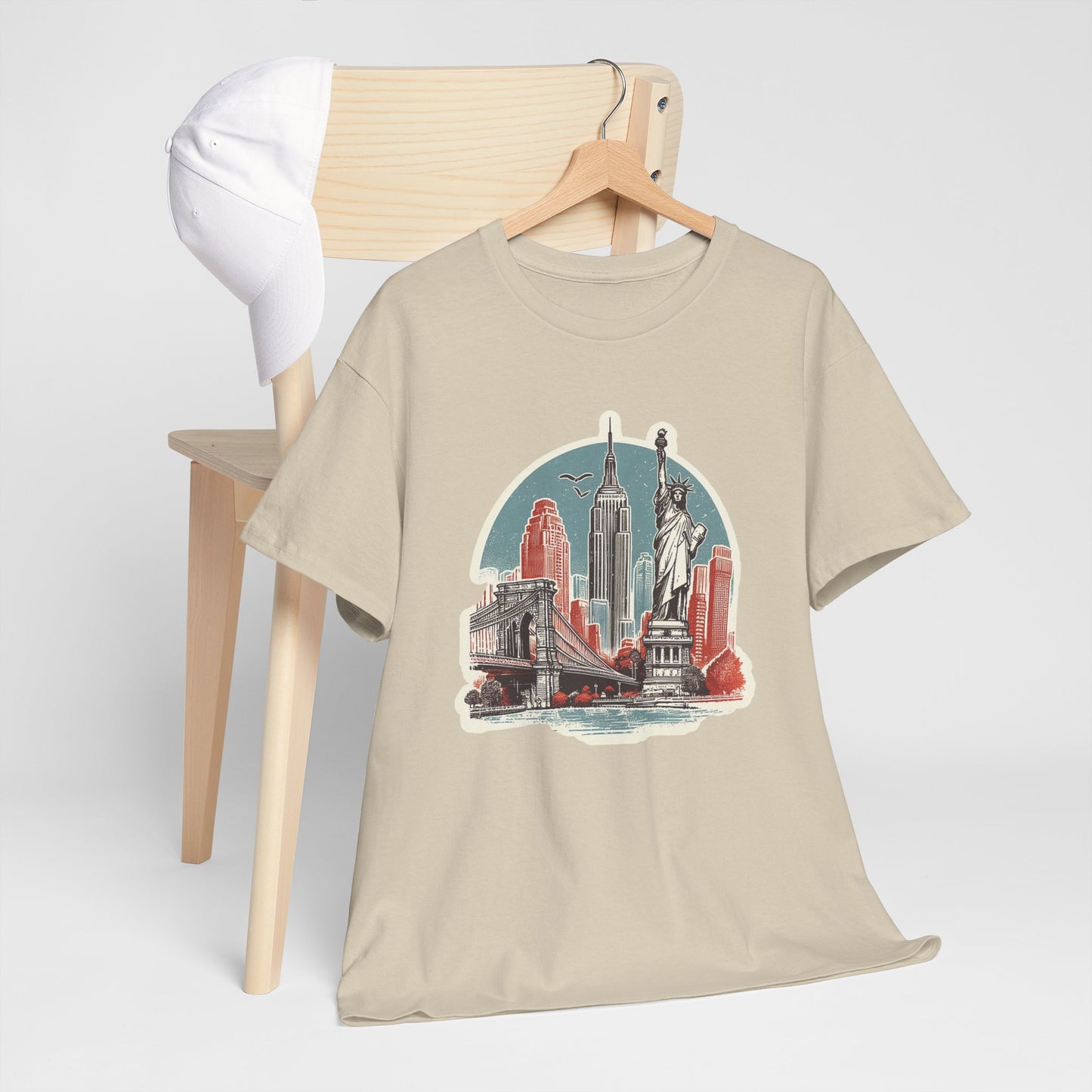 Statue of Liberty Unisex Heavy Cotton Tee