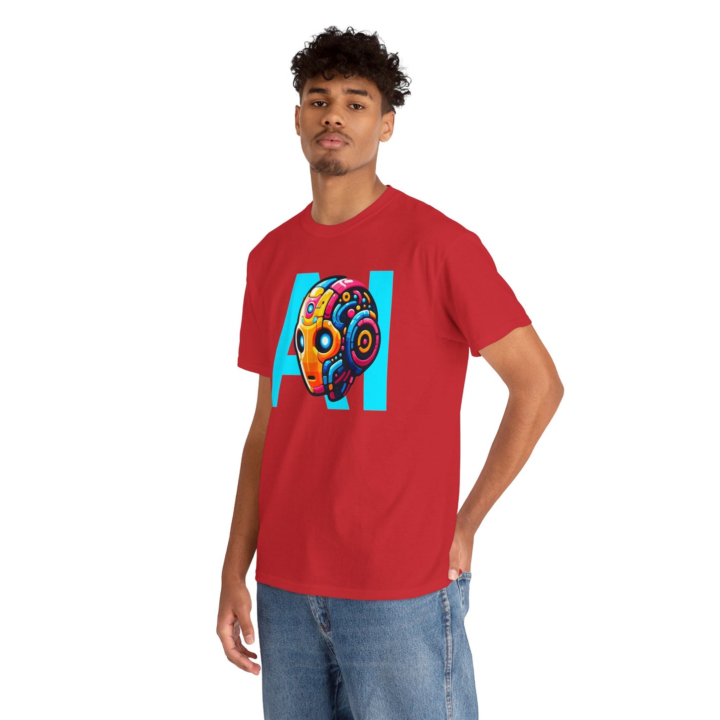 Artificial Intelligence Unisex Heavy Cotton Tee