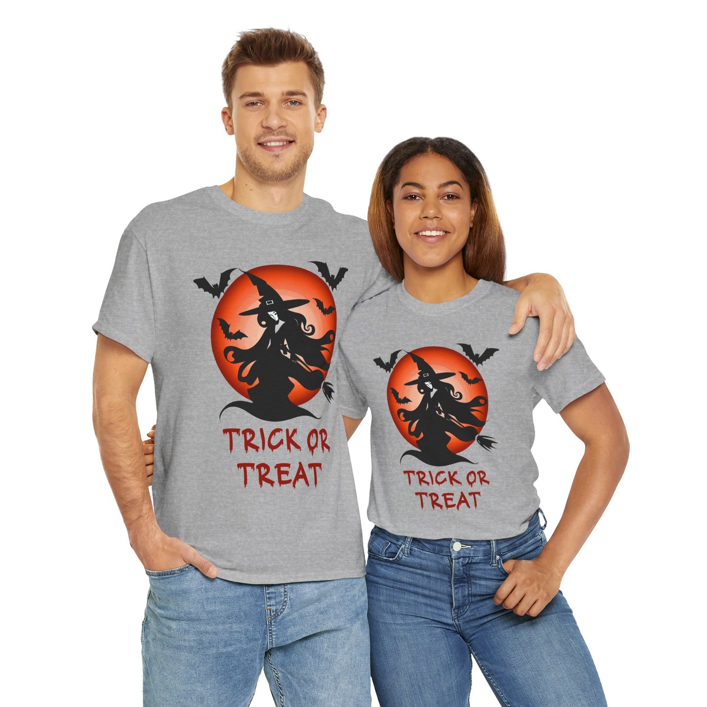 Trick or Treat Unisex Heavy Cotton Tee