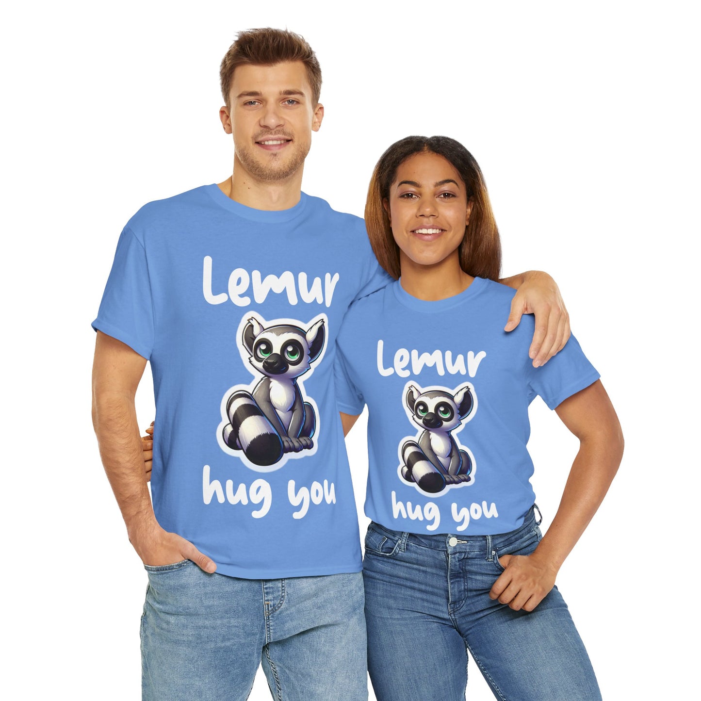 Lemur Hug You Unisex Heavy Cotton Tee
