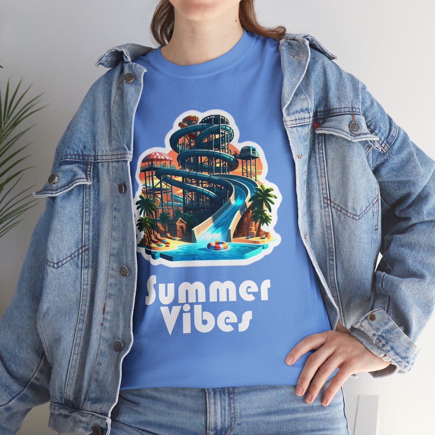 Summer Vibes Unisex Heavy Cotton Tee