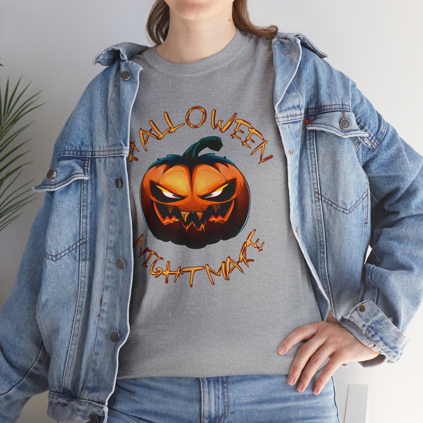 Halloween Nightmare Unisex Heavy Cotton Tee