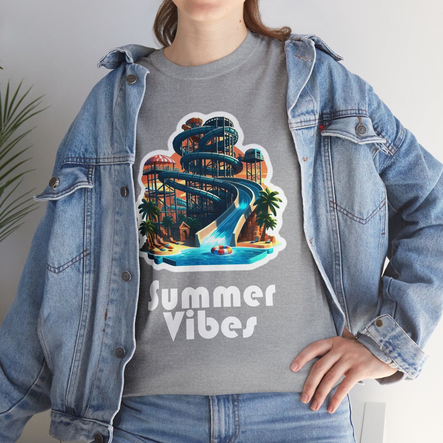 Summer Vibes Unisex Heavy Cotton Tee