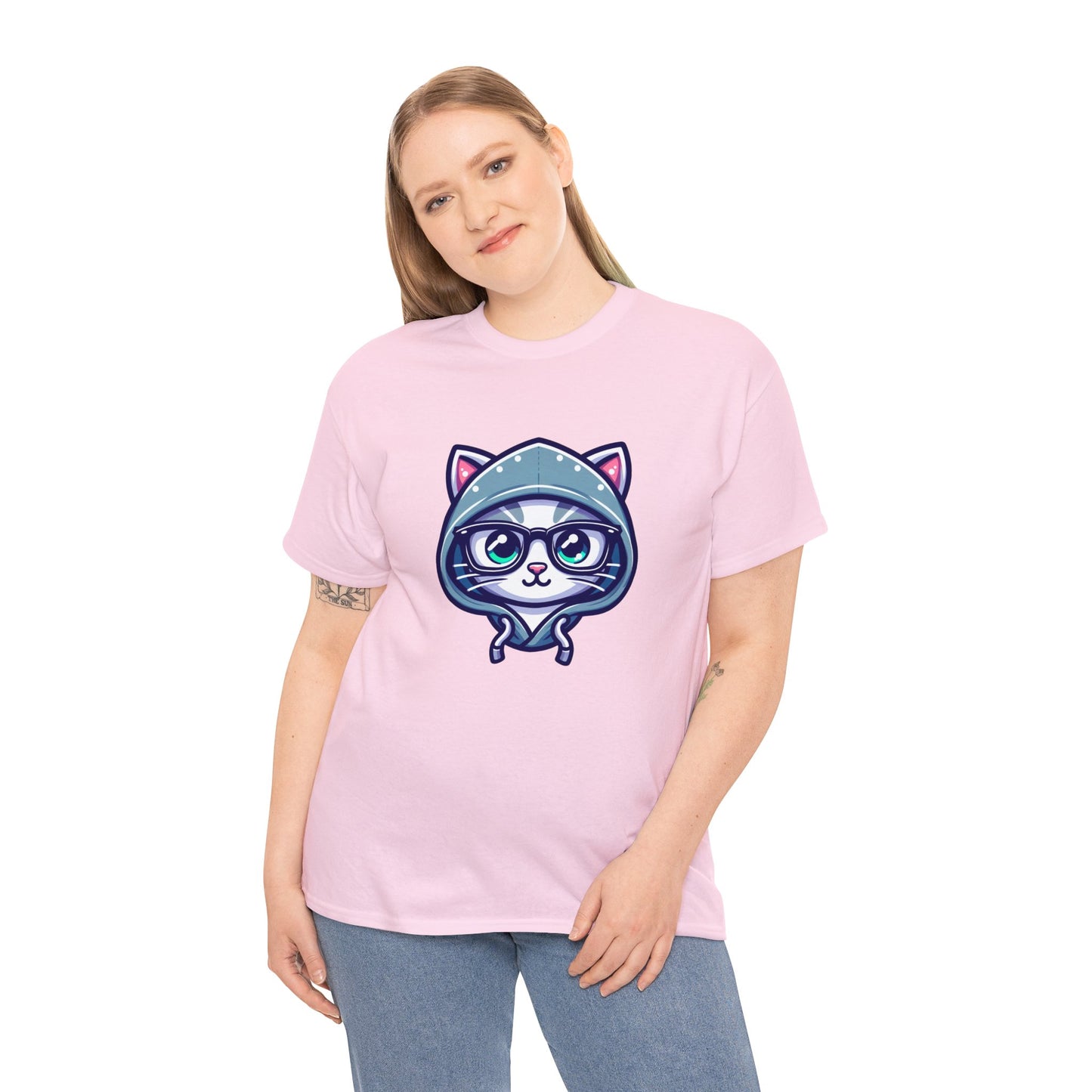 Miau hoodie Unisex Heavy Cotton Tee
