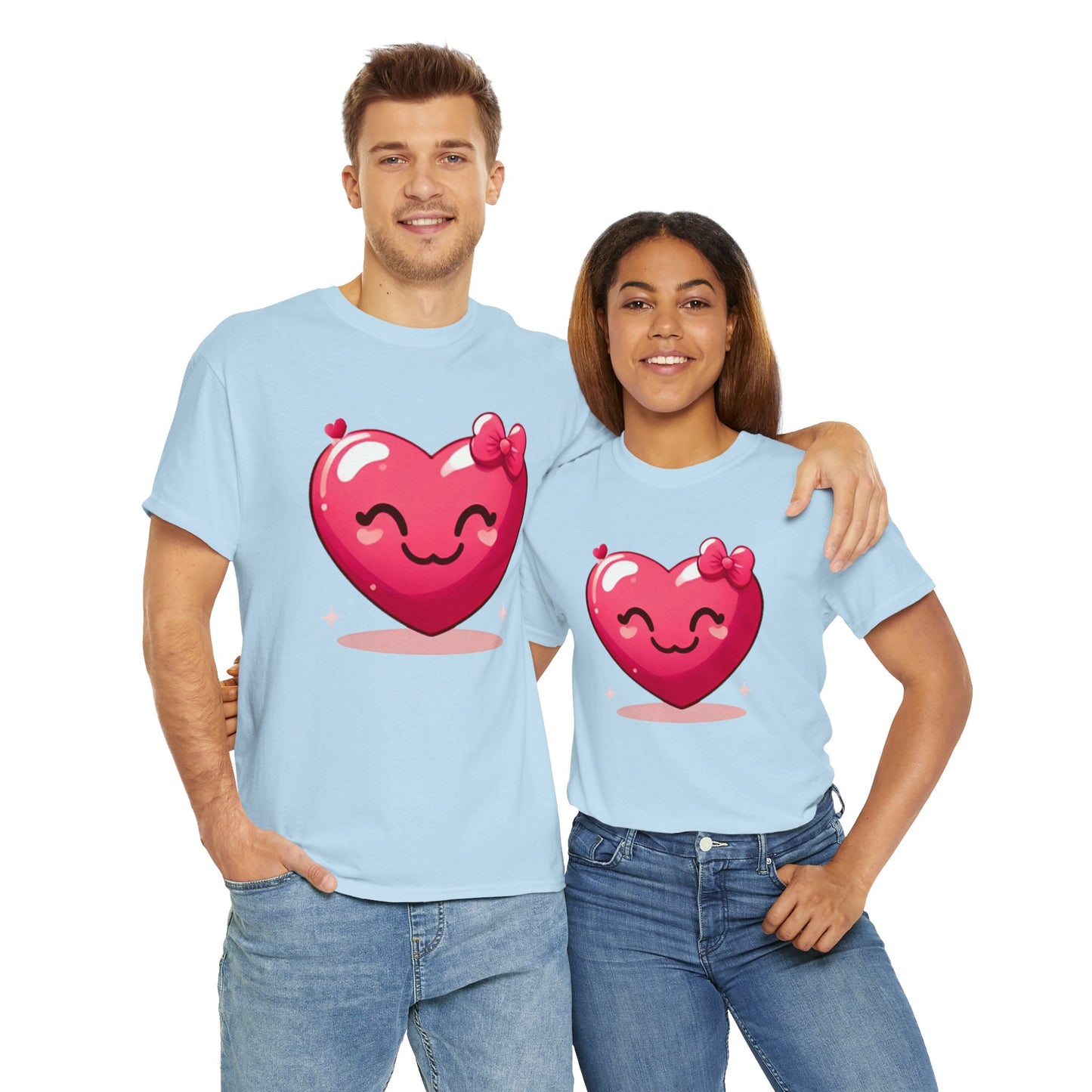 Heart Unisex Heavy Cotton Tee