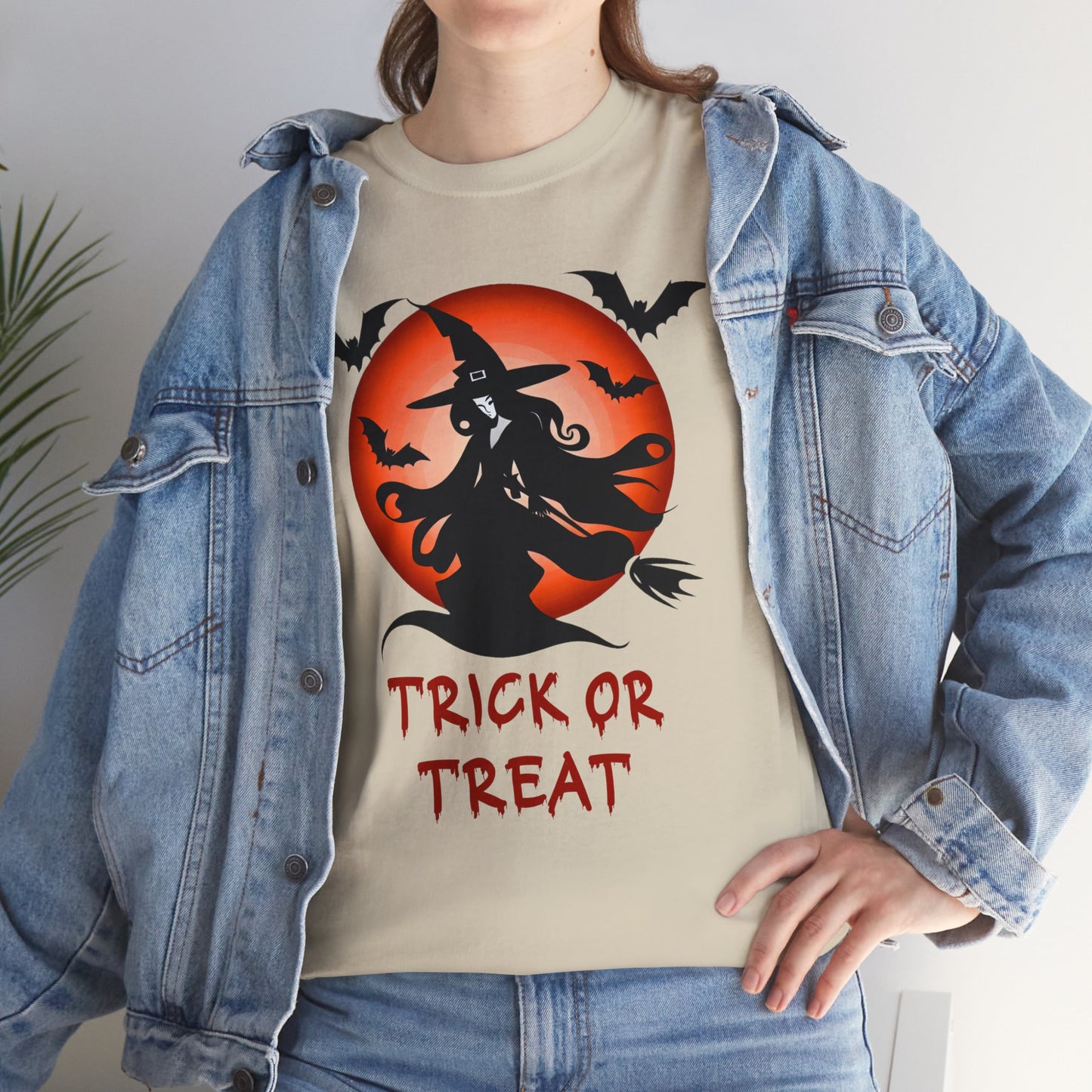 Trick or Treat Unisex Heavy Cotton Tee