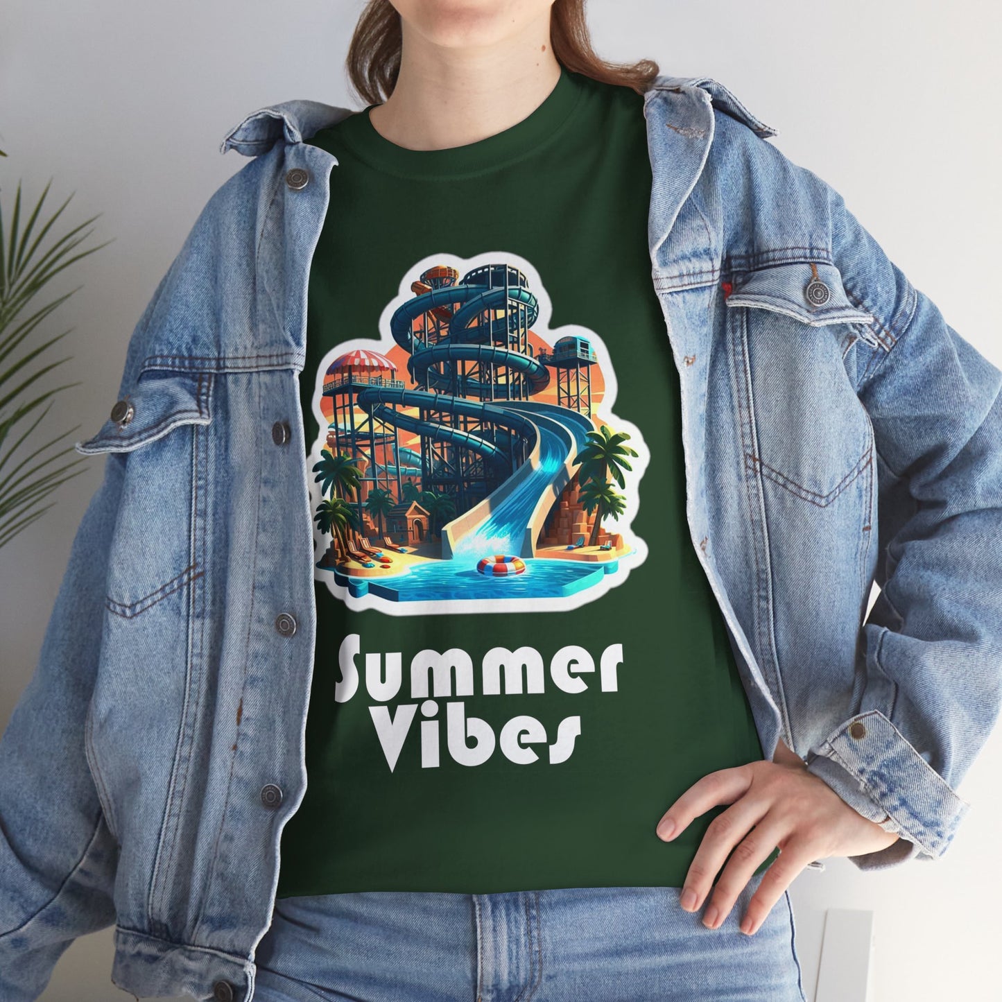 Summer Vibes Unisex Heavy Cotton Tee
