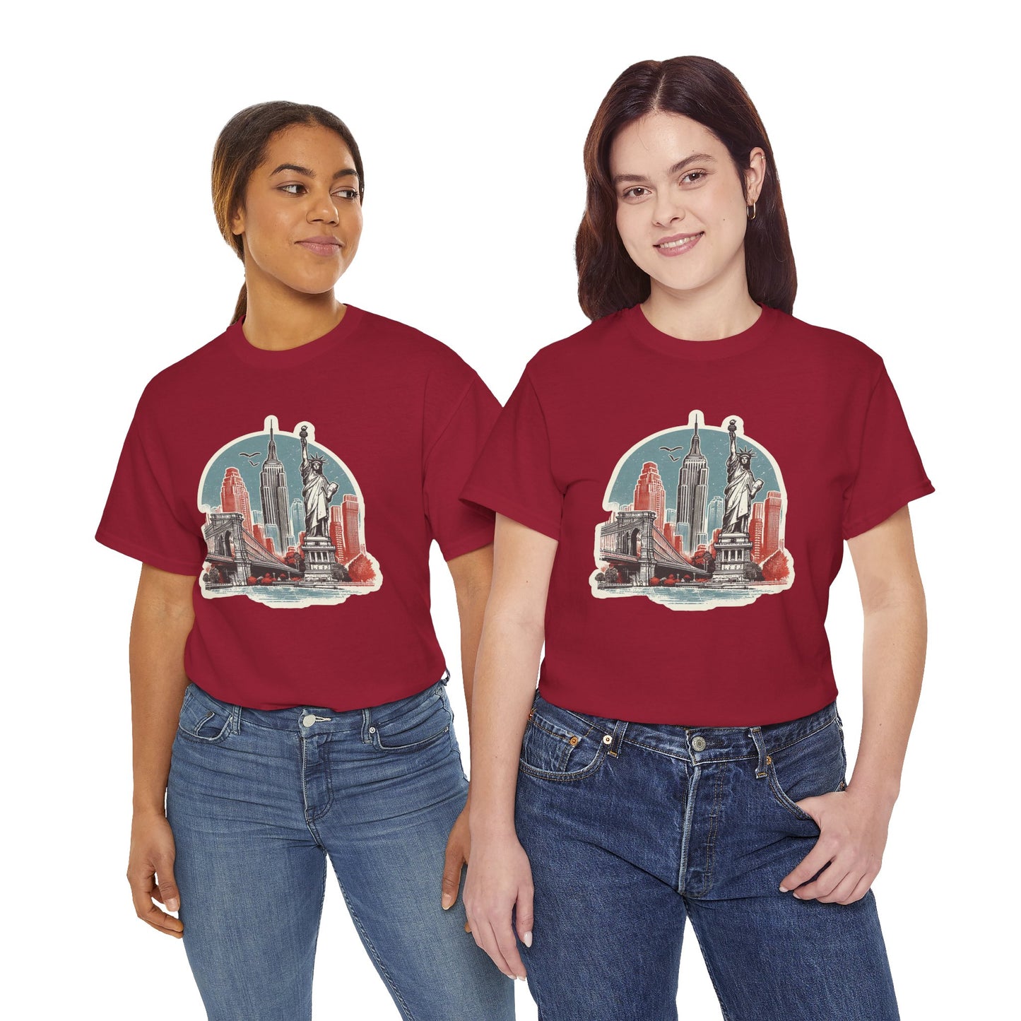 Statue of Liberty Unisex Heavy Cotton Tee
