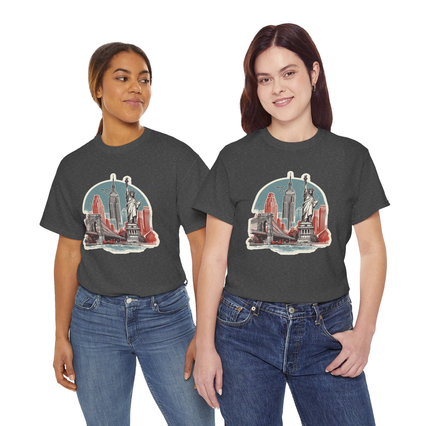 Statue of Liberty Unisex Heavy Cotton Tee