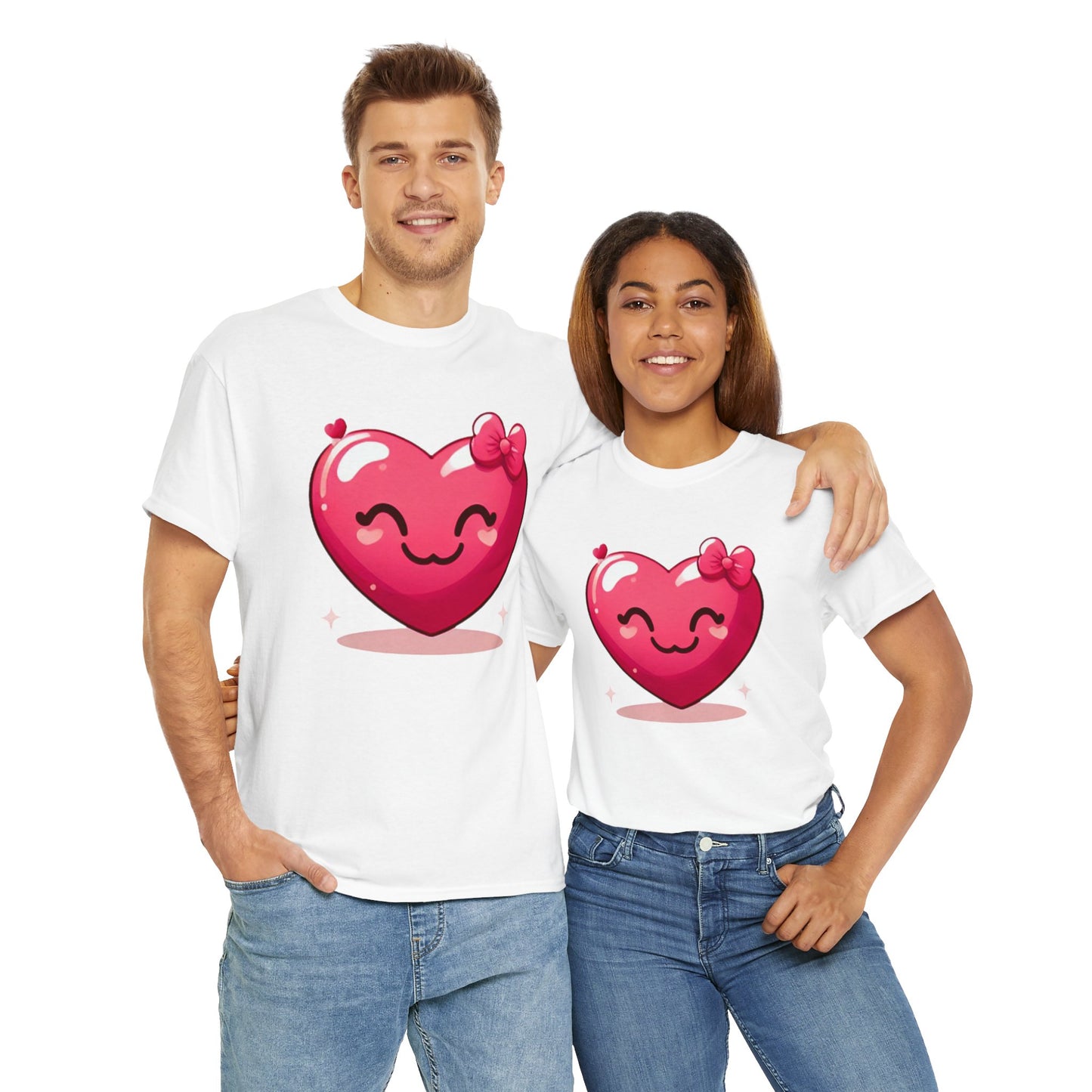 Heart Unisex Heavy Cotton Tee