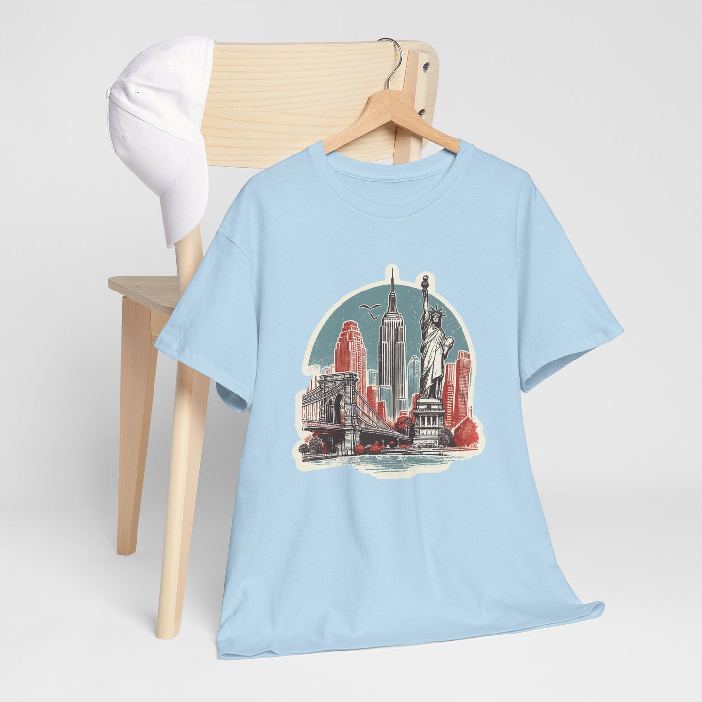 Statue of Liberty Unisex Heavy Cotton Tee