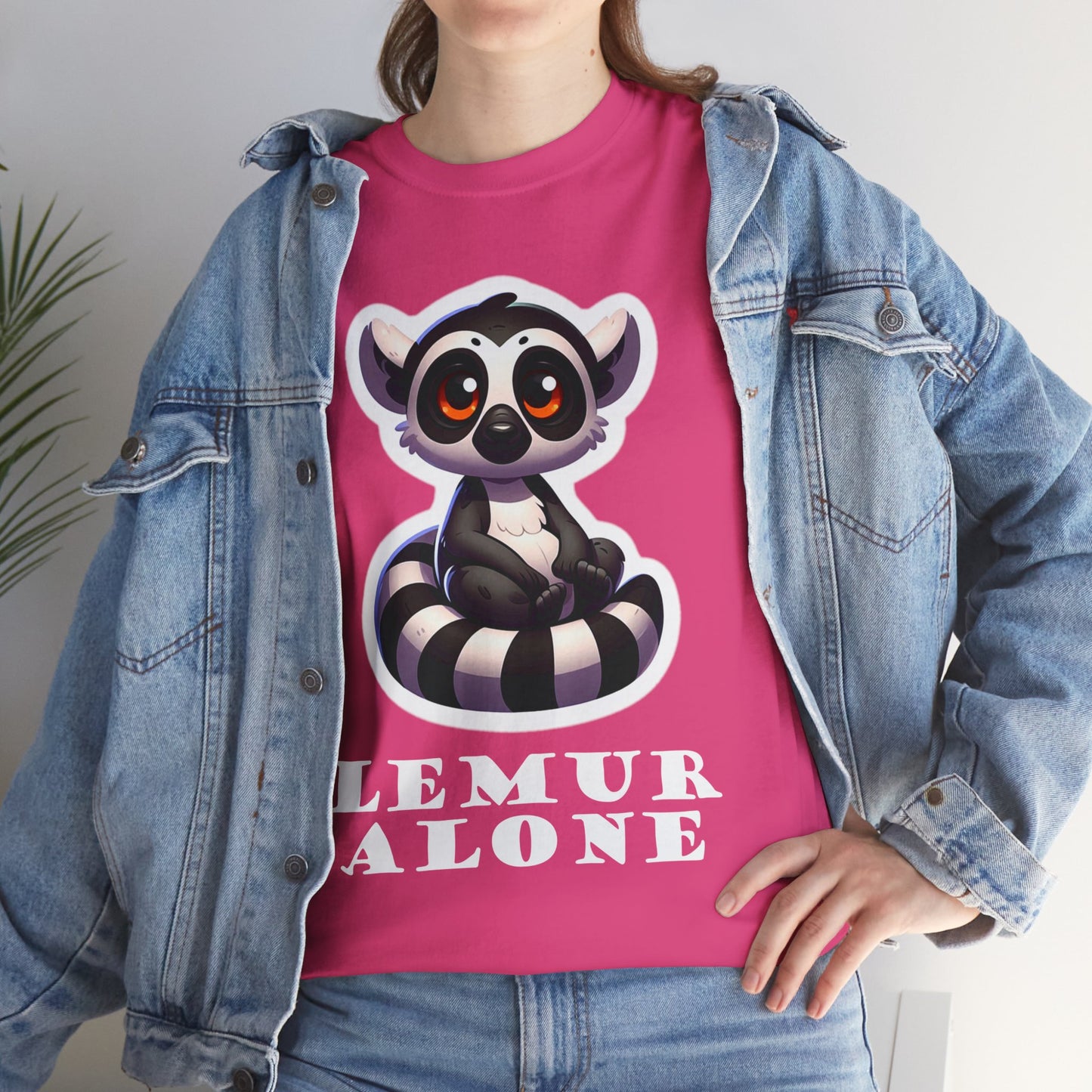 Lemur Alone Unisex Heavy Cotton Tee