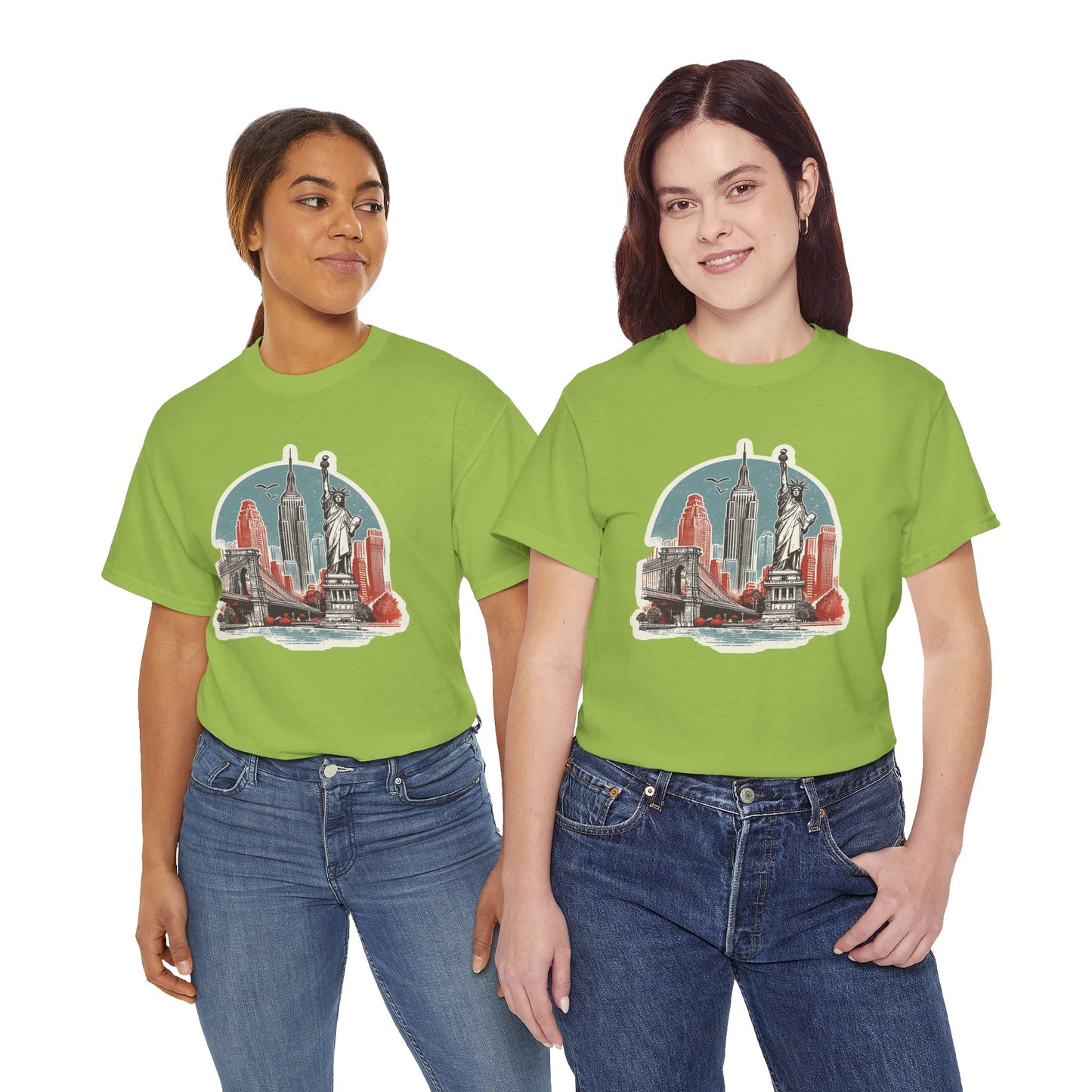Statue of Liberty Unisex Heavy Cotton Tee