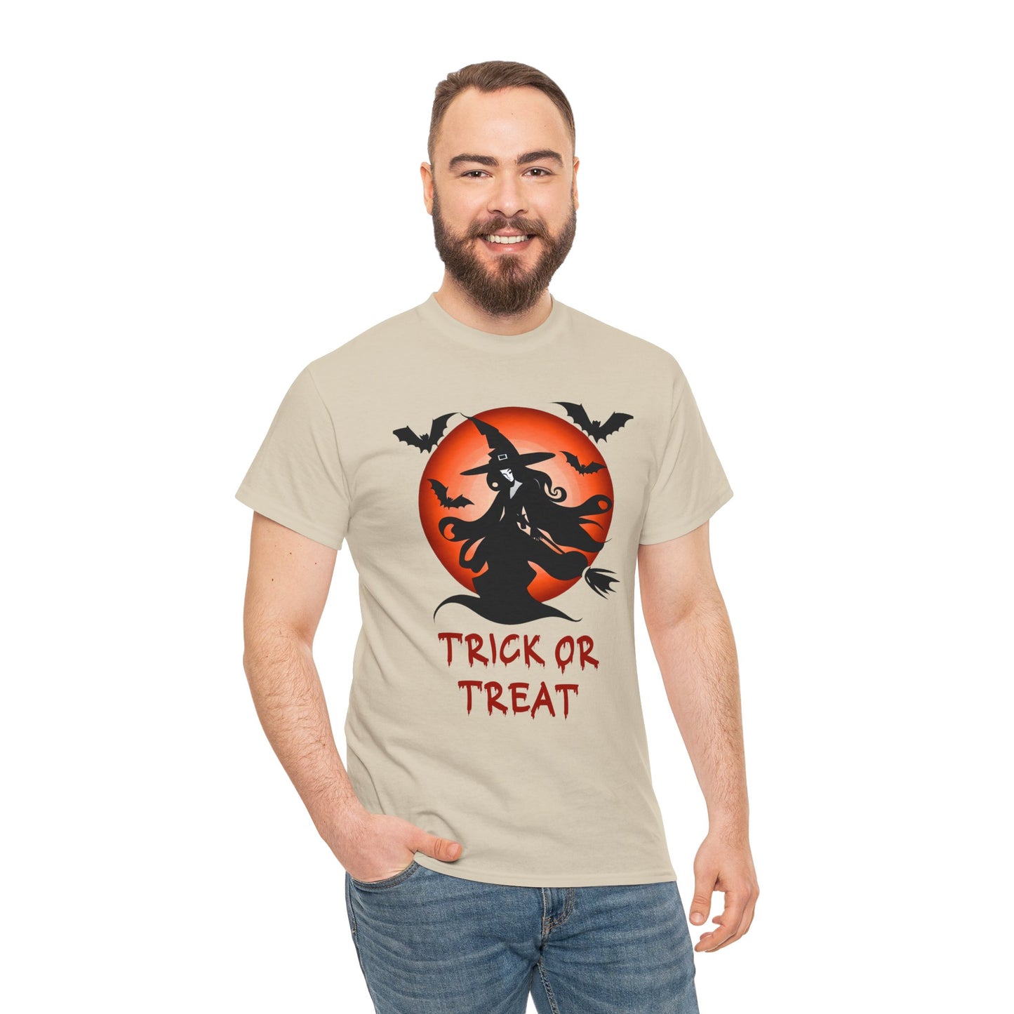 Trick or Treat Unisex Heavy Cotton Tee