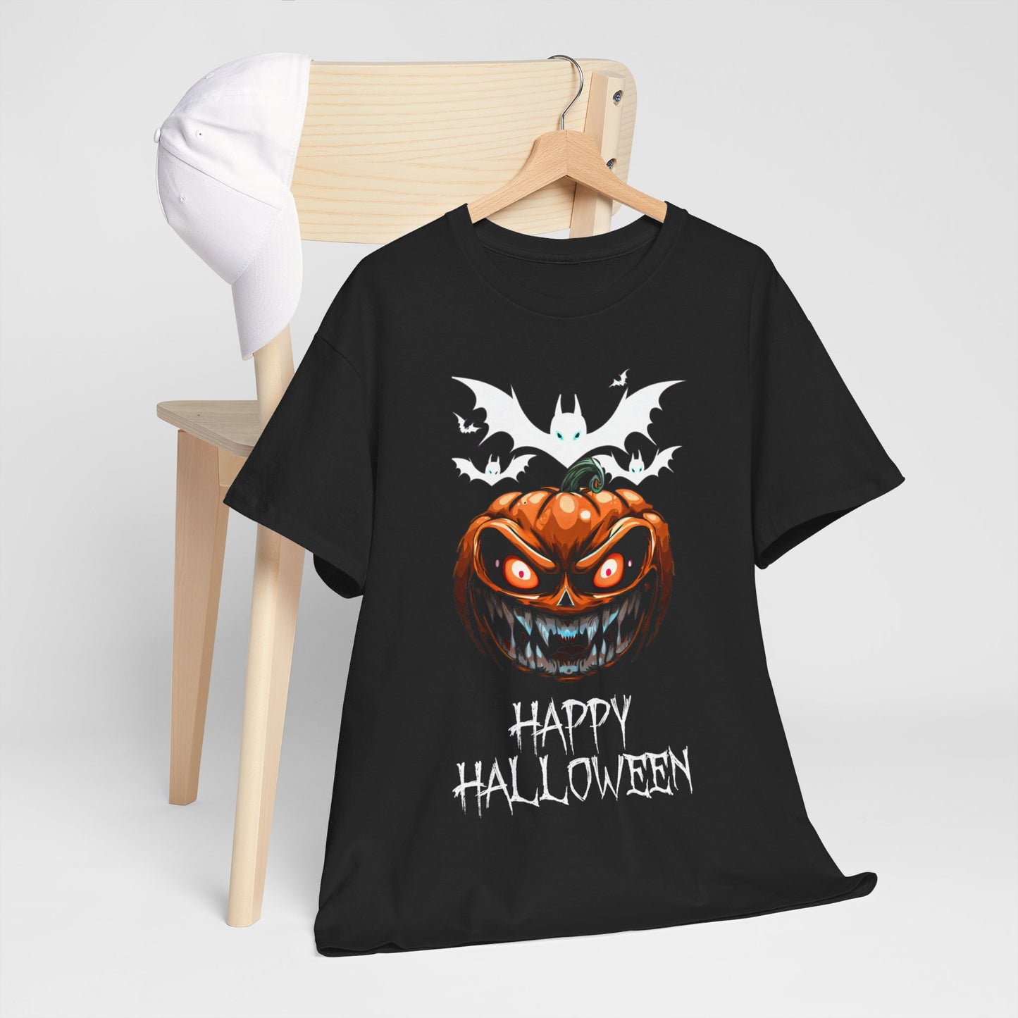 Happy Halloween Unisex Heavy Cotton Tee