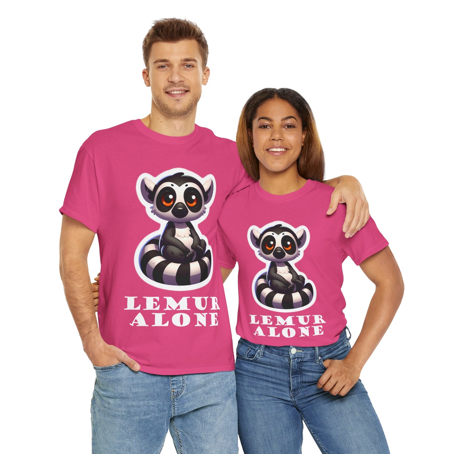 Lemur Alone Unisex Heavy Cotton Tee