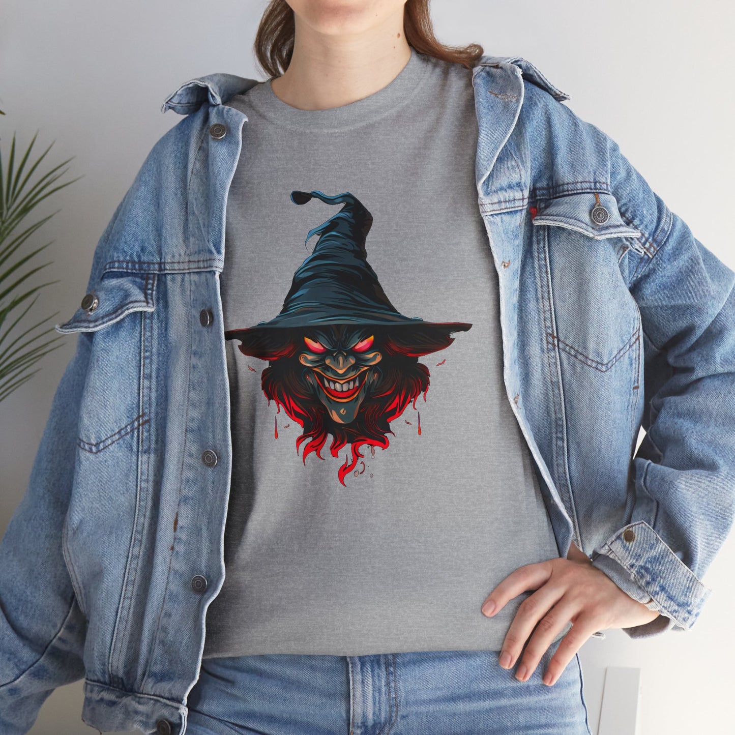 Wicked Witch Unisex Heavy Cotton Tee