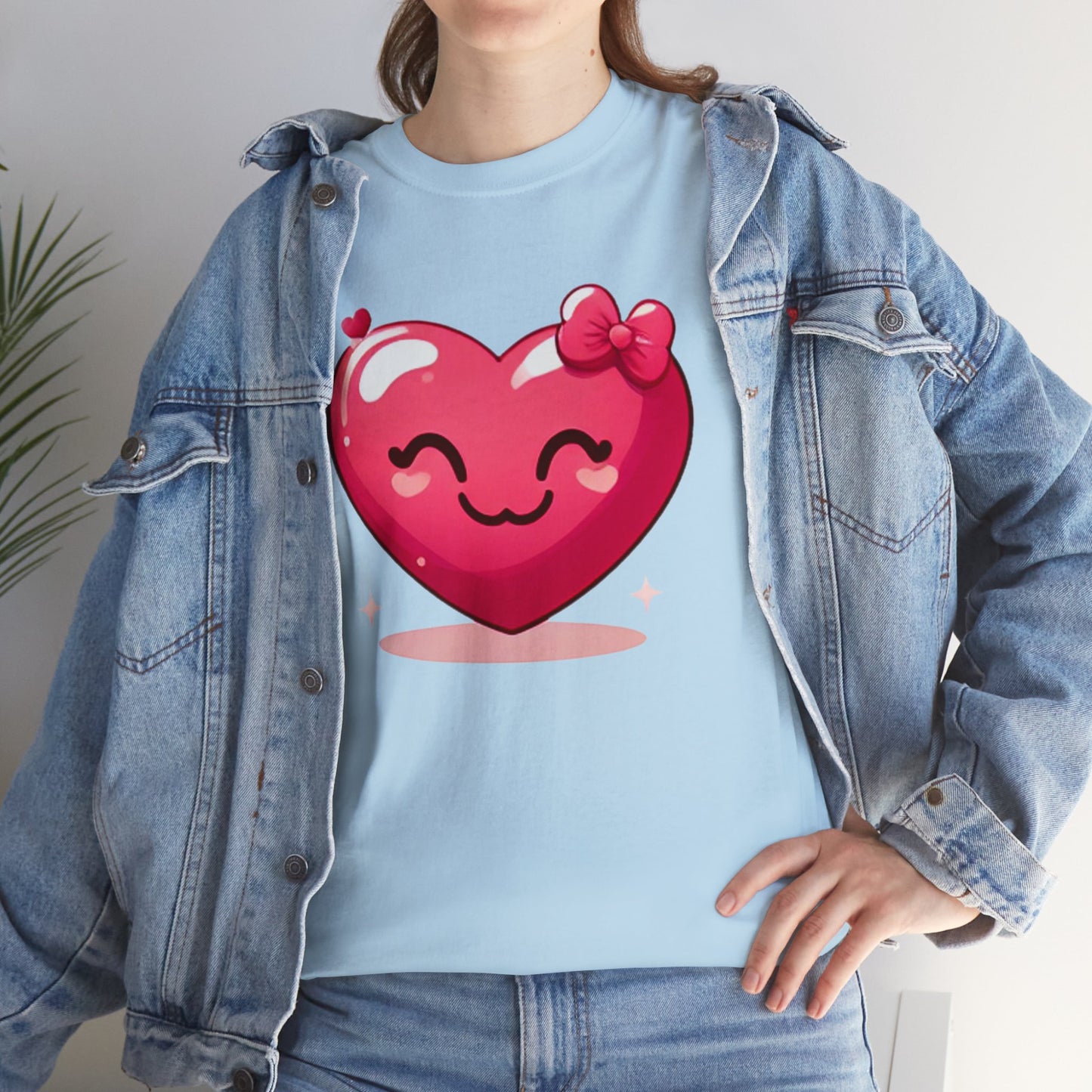 Heart Unisex Heavy Cotton Tee