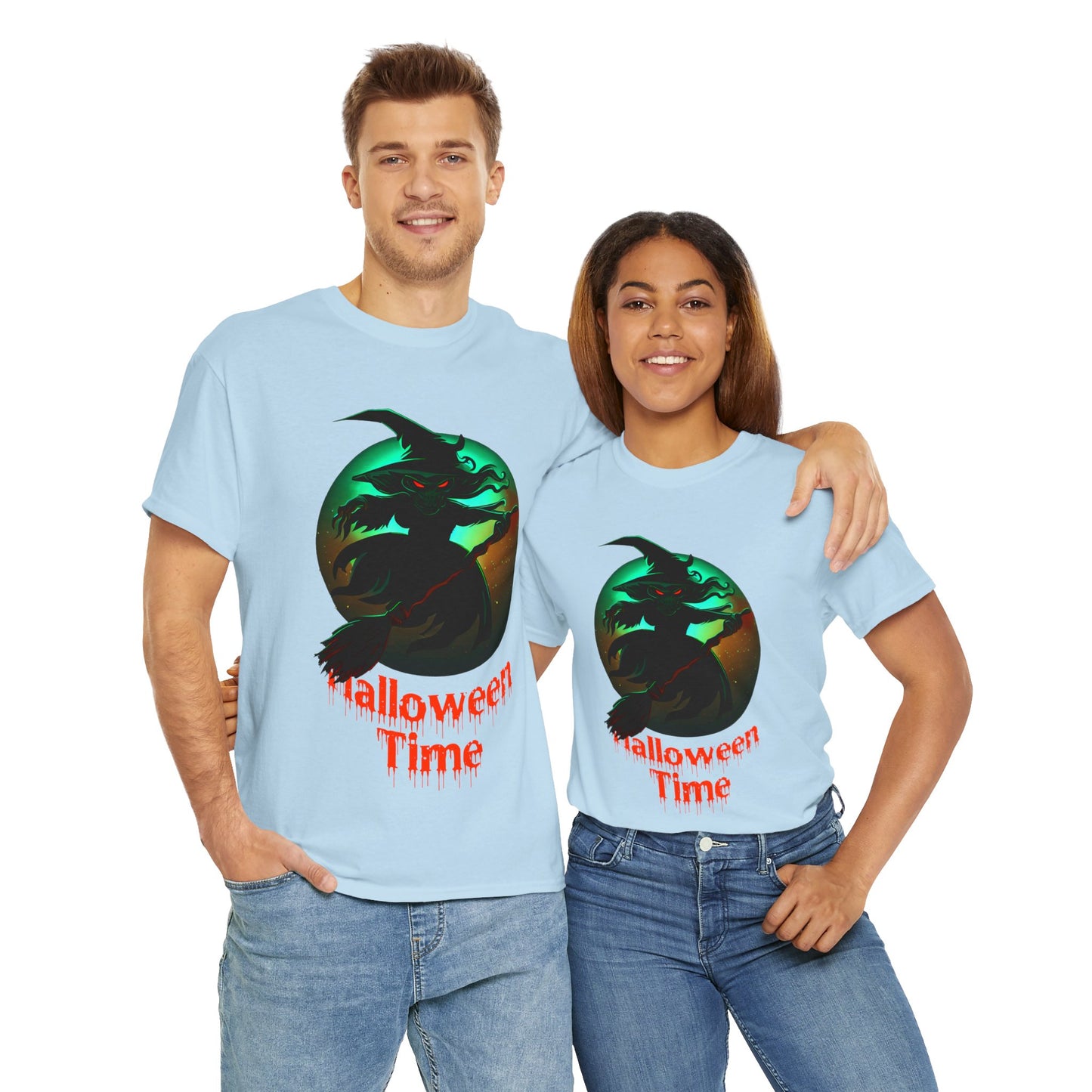 Halloween Time Unisex Heavy Cotton Tee