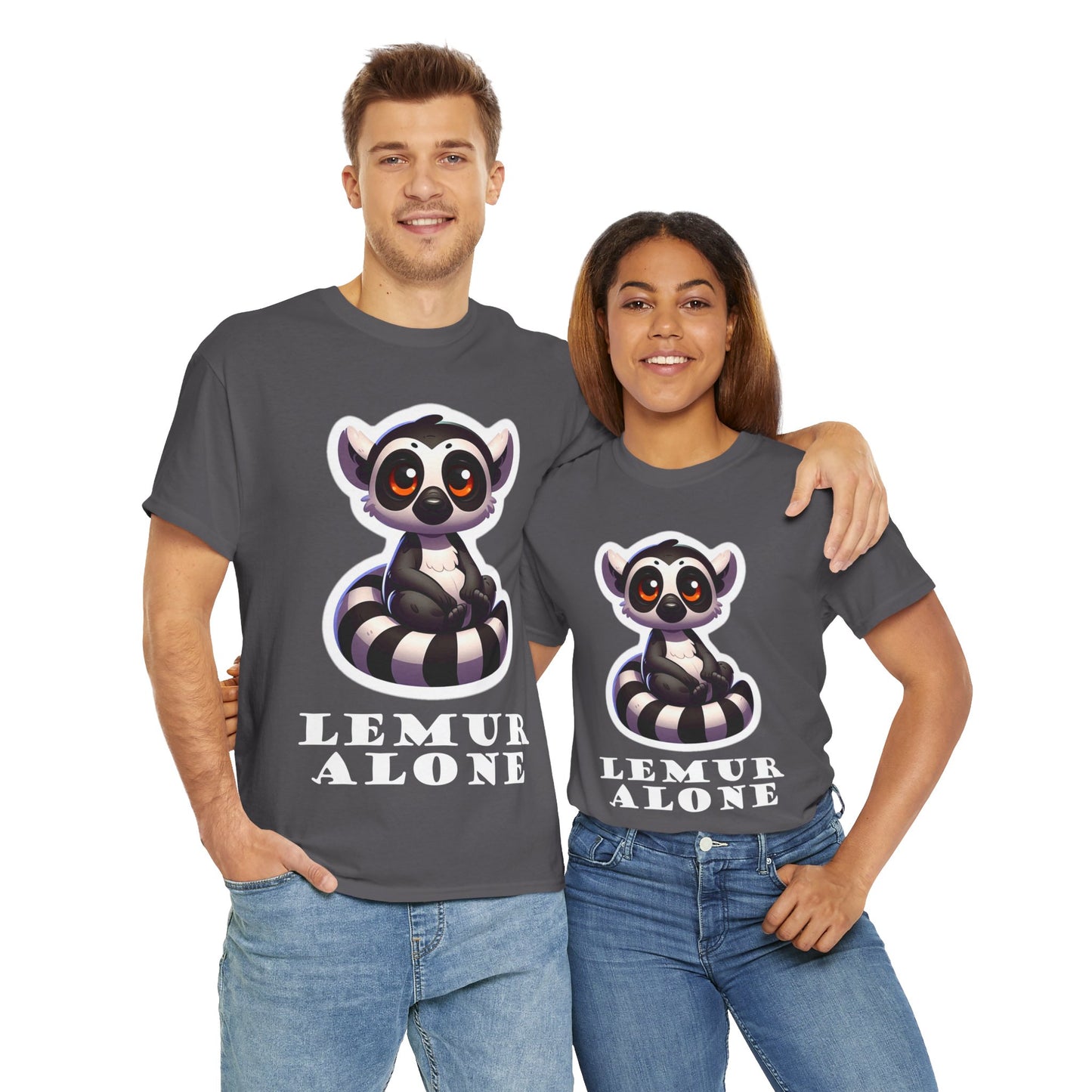 Lemur Alone Unisex Heavy Cotton Tee