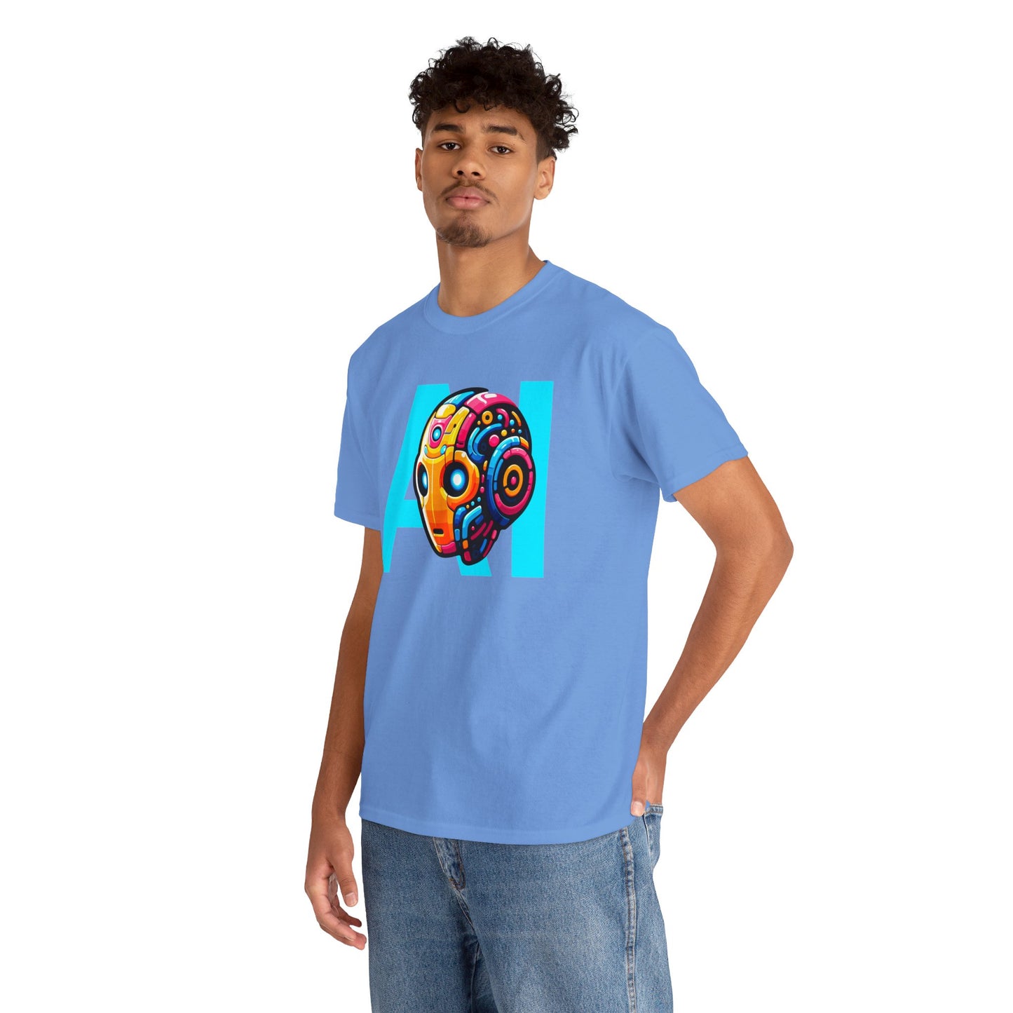 Artificial Intelligence Unisex Heavy Cotton Tee