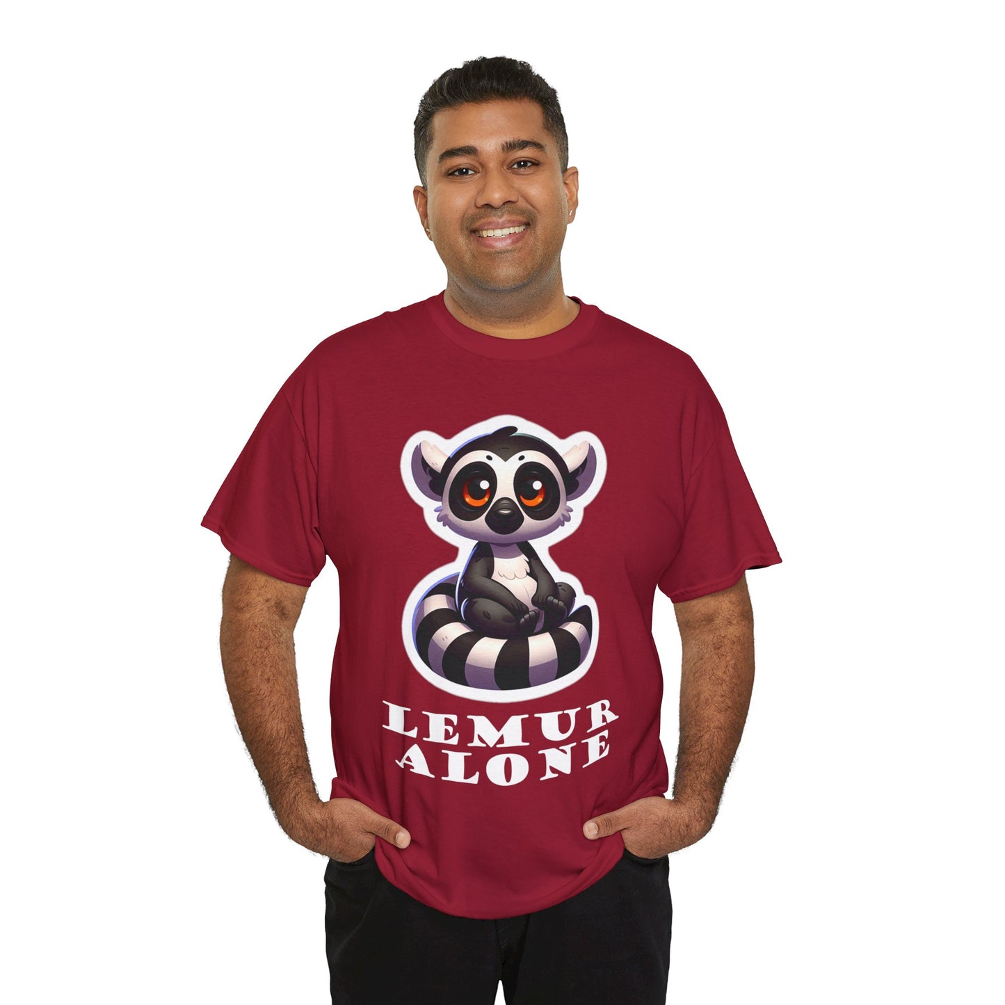 Lemur Alone Unisex Heavy Cotton Tee