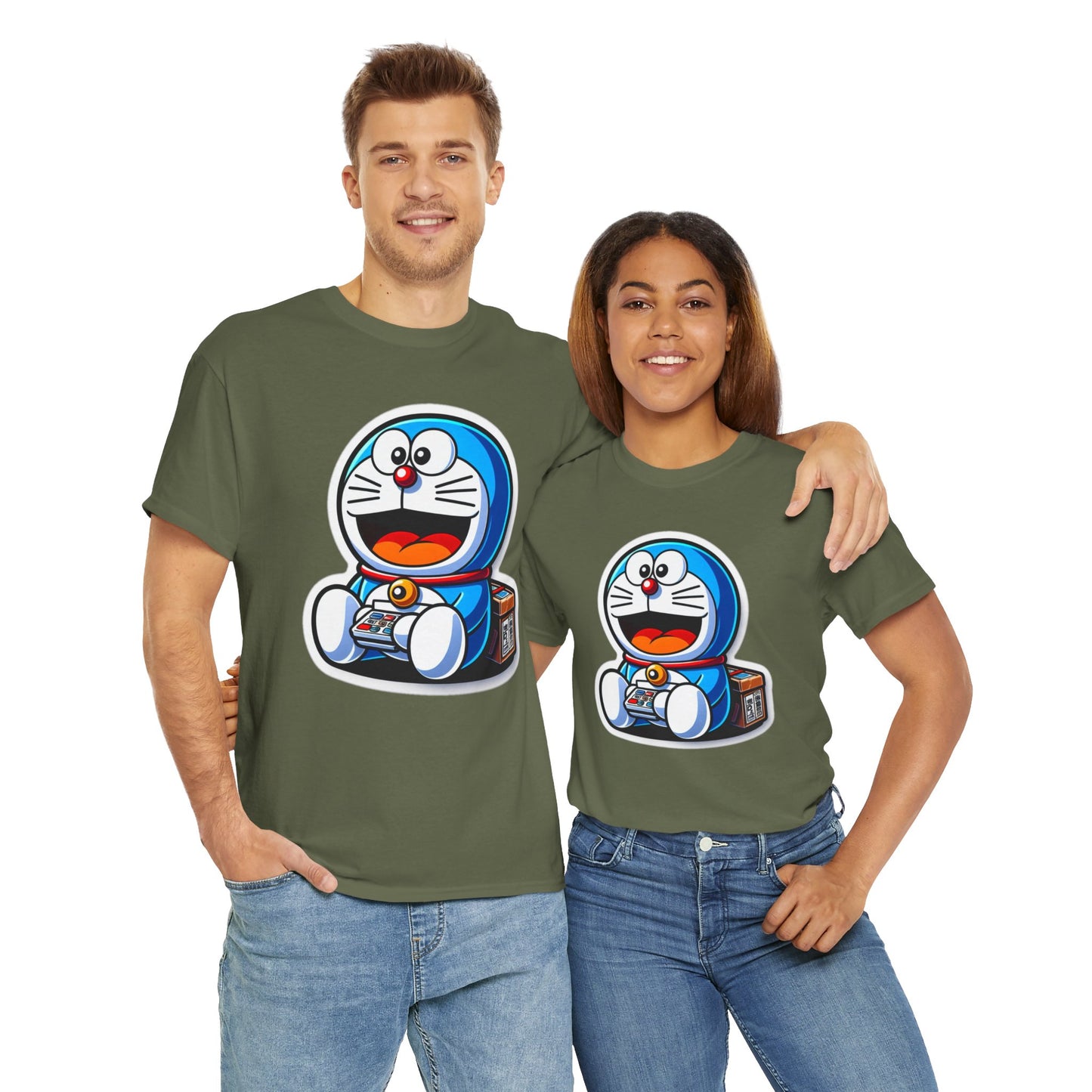 Doraemon Unisex Heavy Cotton Tee