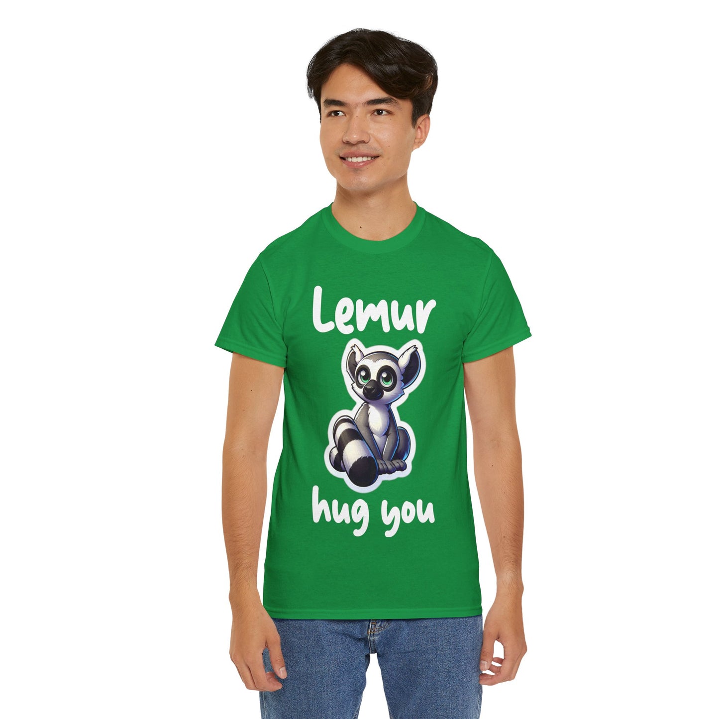 Lemur Hug You Unisex Heavy Cotton Tee