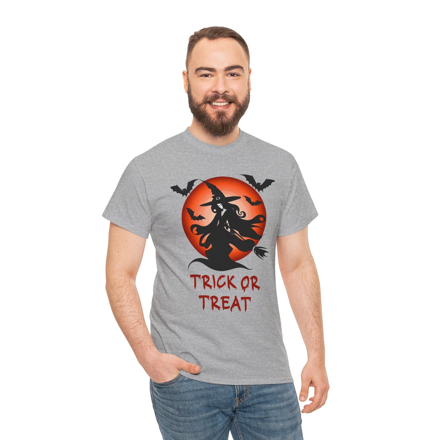 Trick or Treat Unisex Heavy Cotton Tee