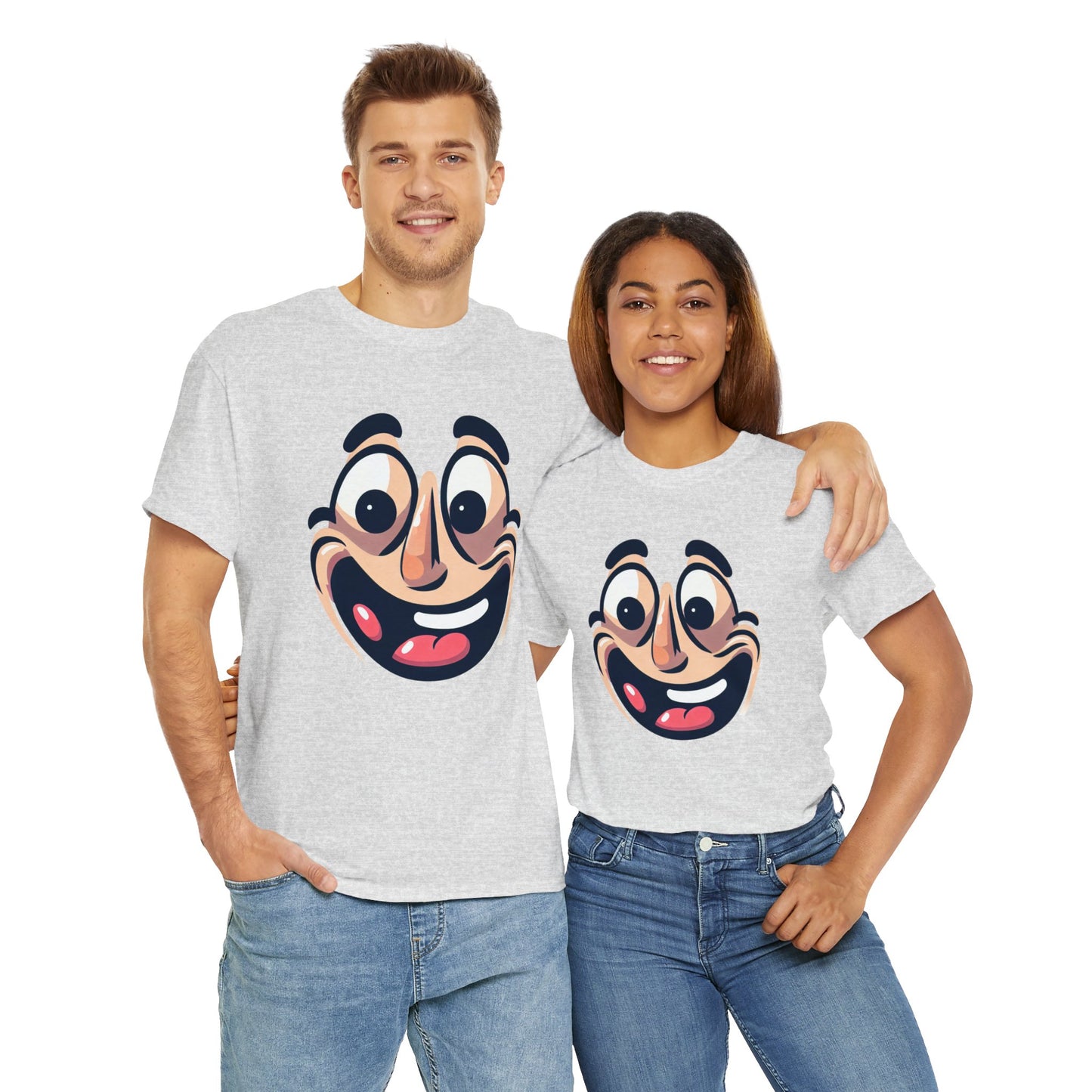 Smile 2 Unisex Heavy Cotton Tee
