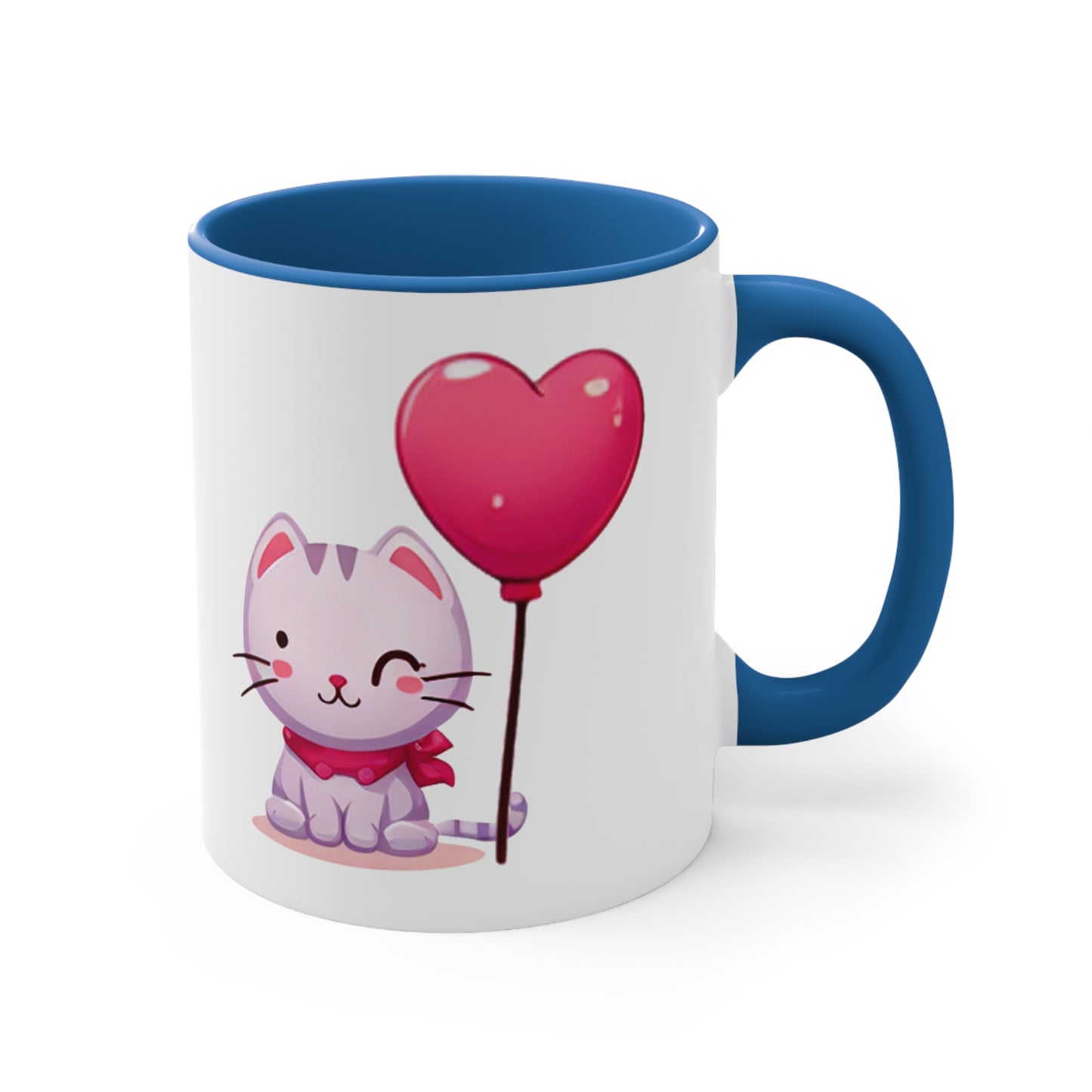 Kitten with heart Mug