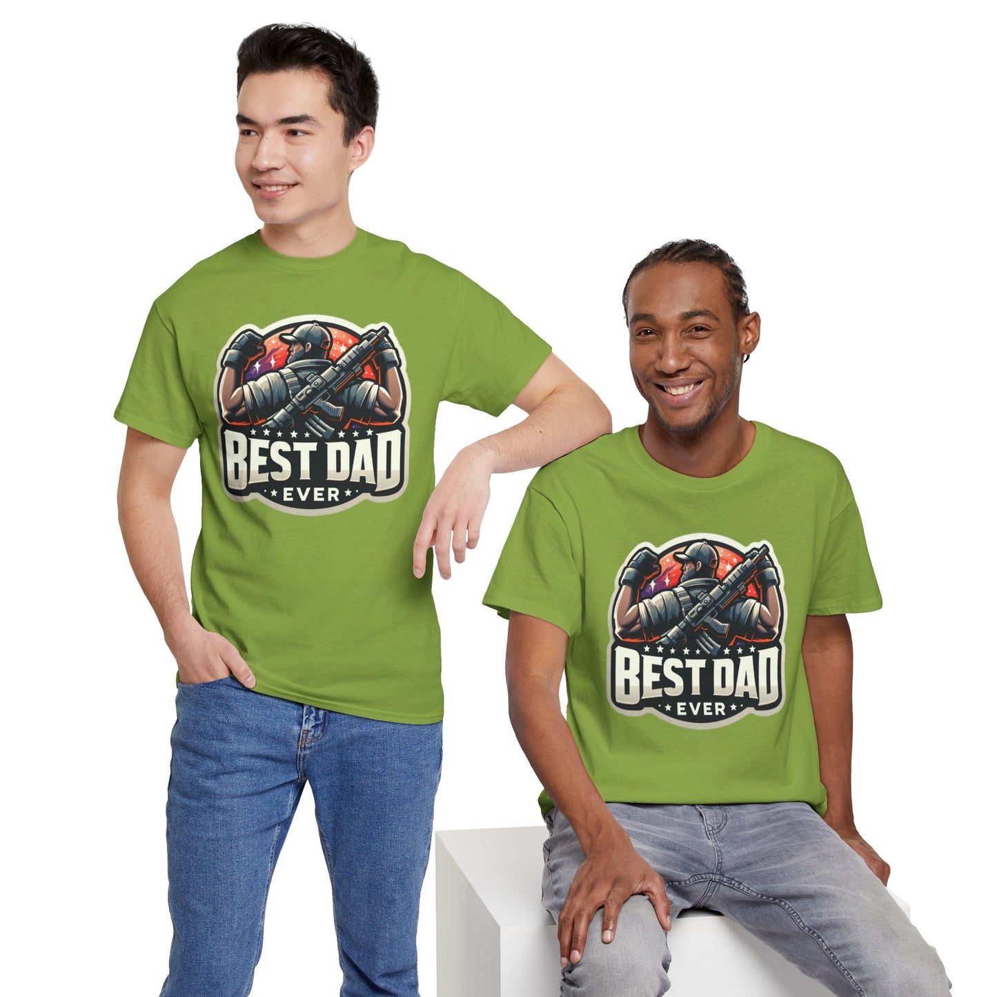 Best Dad Ever Unisex Heavy Cotton Tee