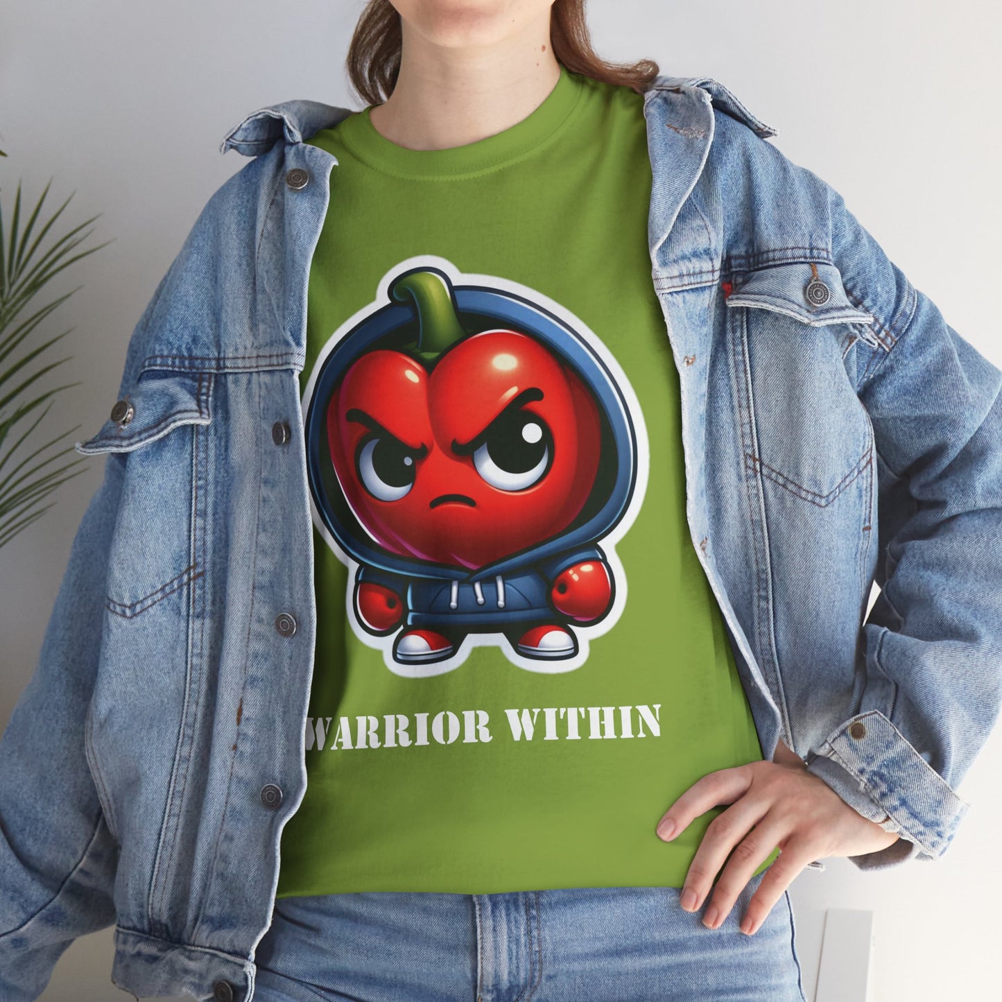 Warrior within Unisex Heavy Cotton Tee