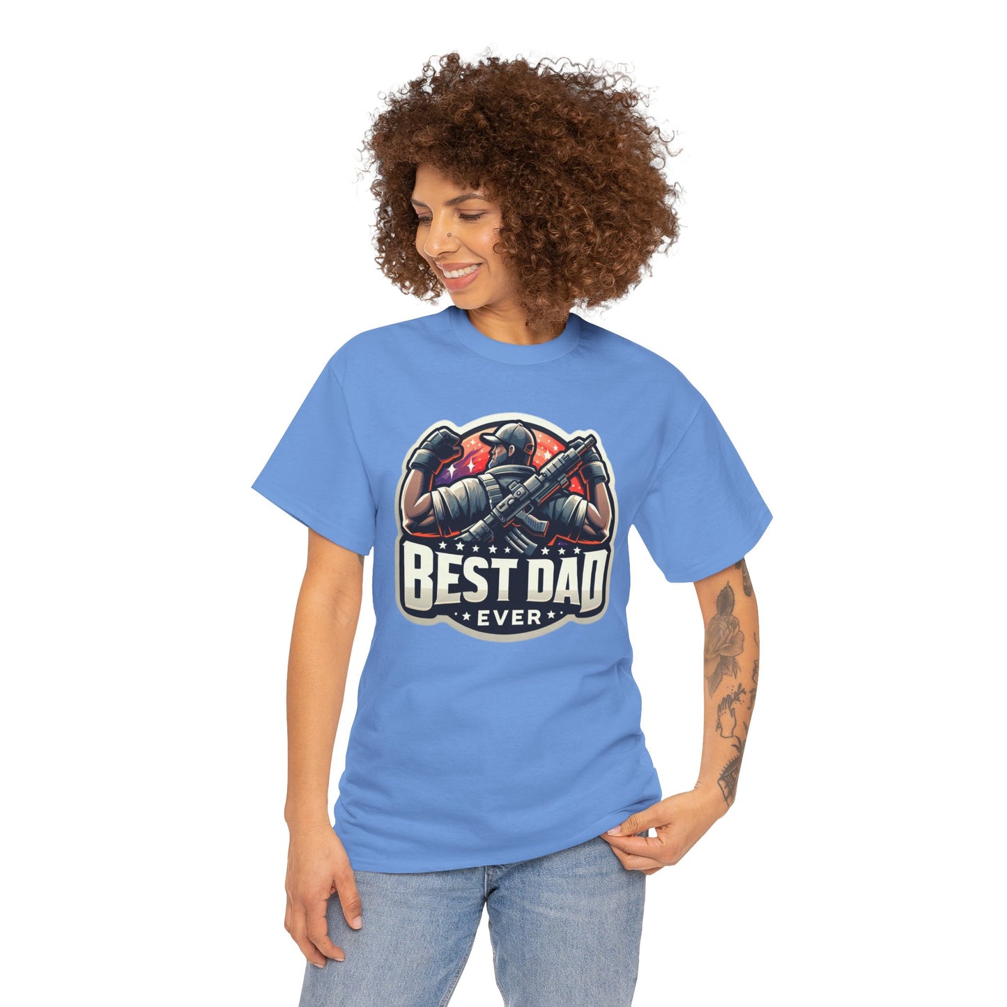 Best Dad Ever Unisex Heavy Cotton Tee