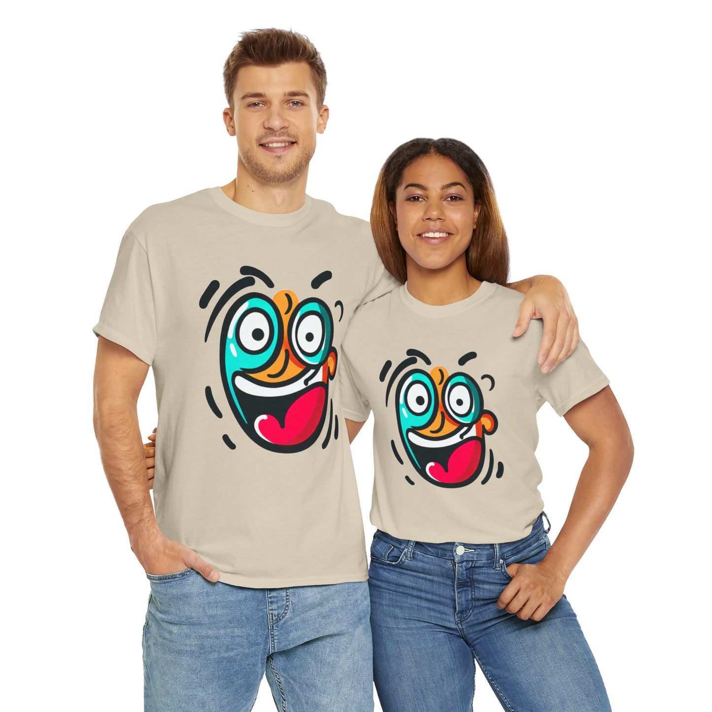 Smile Unisex Heavy Cotton Tee