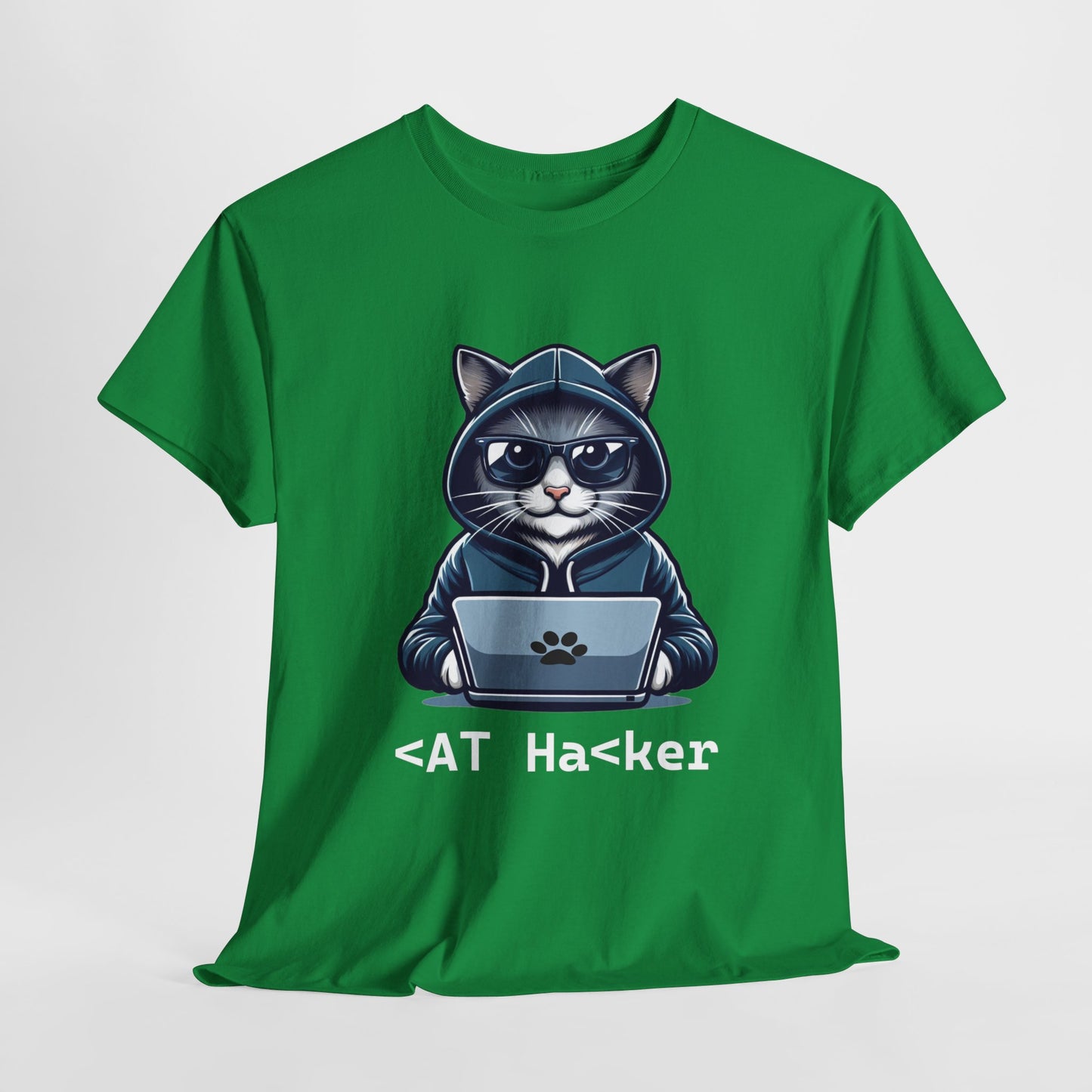 Miau Hacker Unisex Heavy Cotton Tee