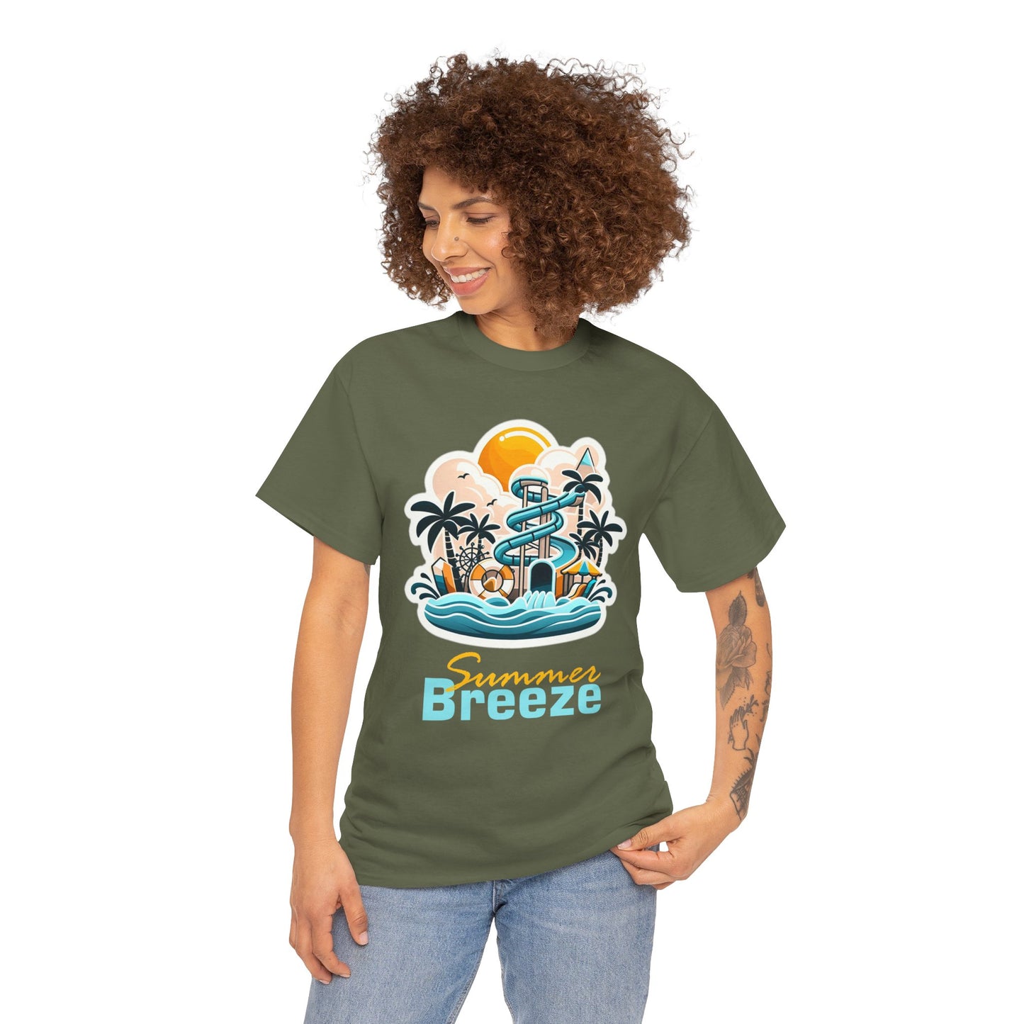 Summer Breeze Unisex Heavy Cotton Tee