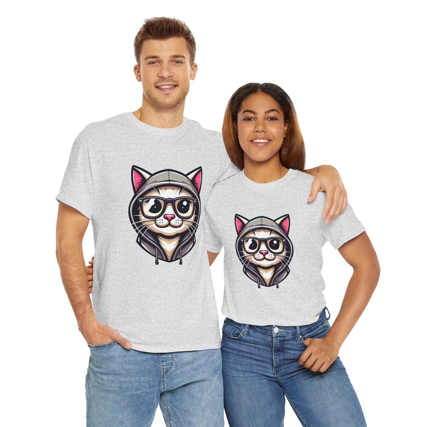 Miau hoodie 2 Unisex Heavy Cotton Tee