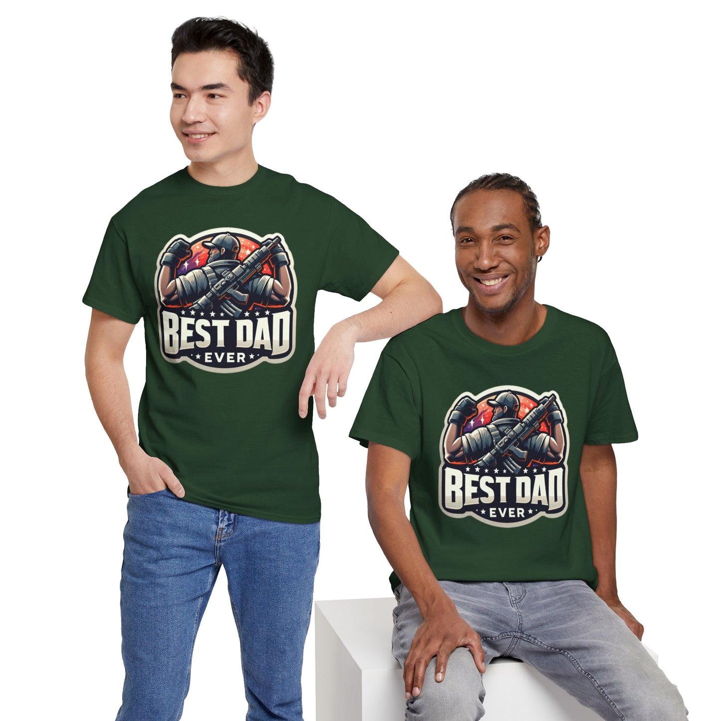 Best Dad Ever Unisex Heavy Cotton Tee