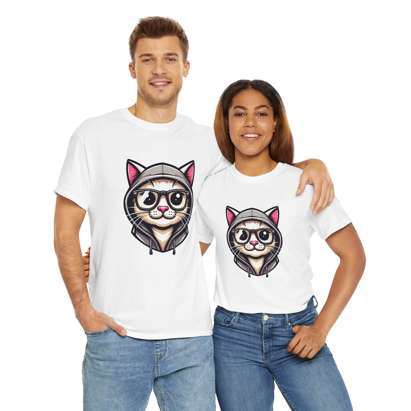 Miau hoodie 2 Unisex Heavy Cotton Tee