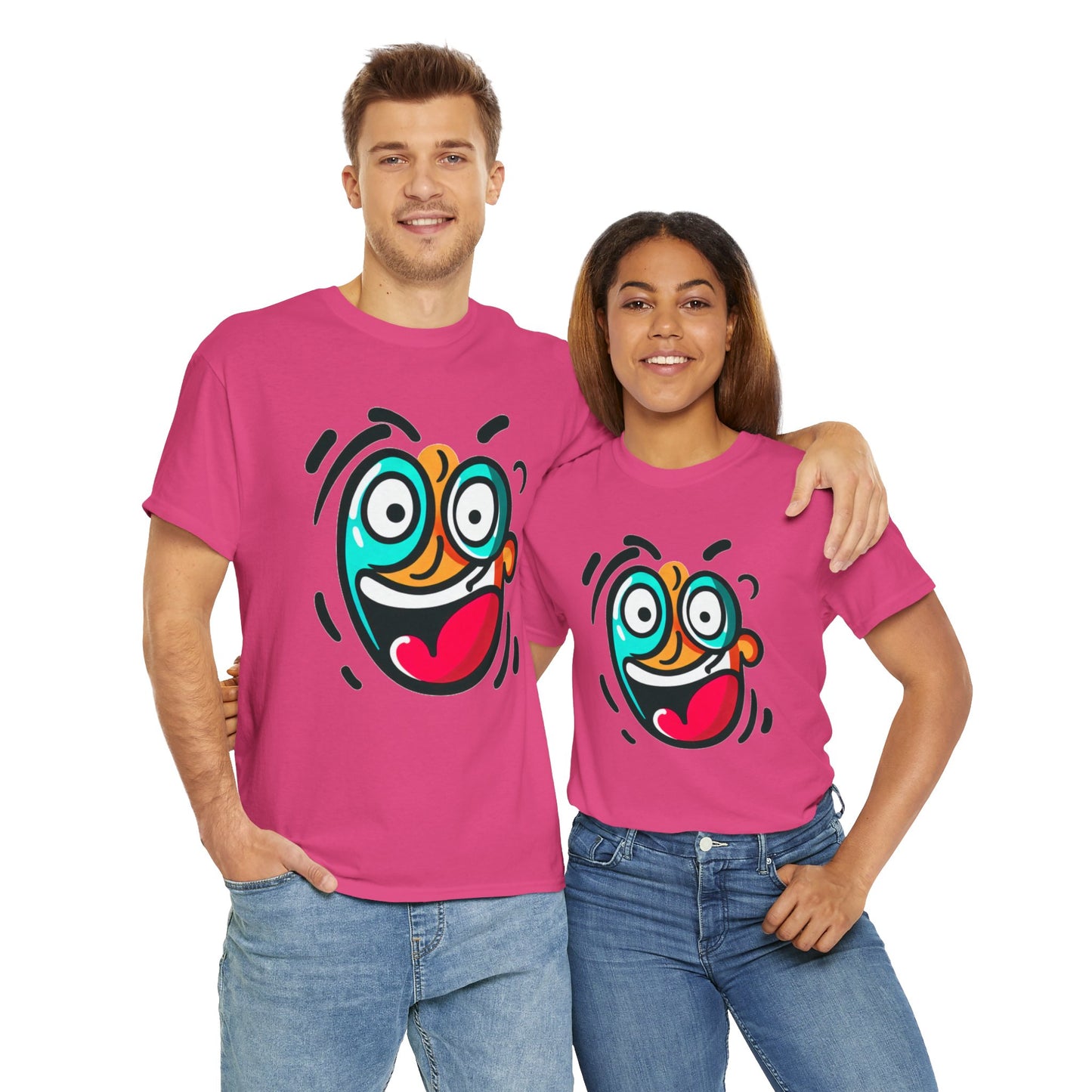 Smile Unisex Heavy Cotton Tee