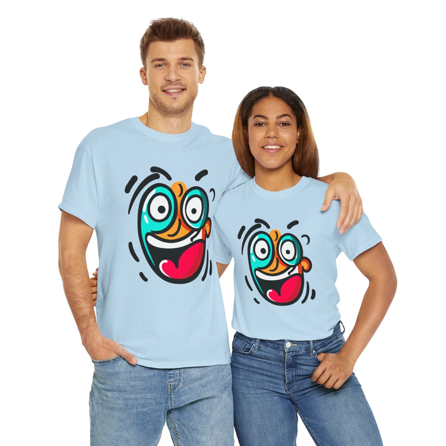 Smile Unisex Heavy Cotton Tee