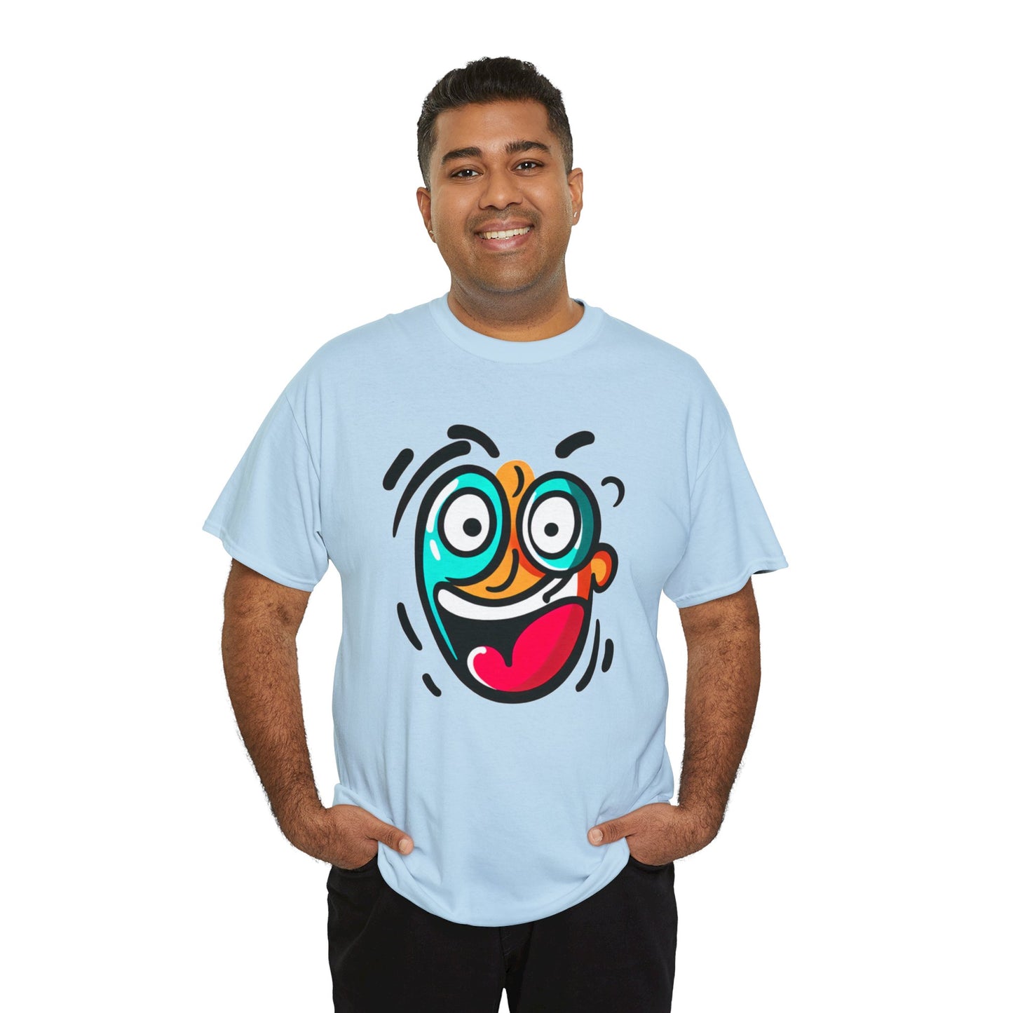 Smile Unisex Heavy Cotton Tee