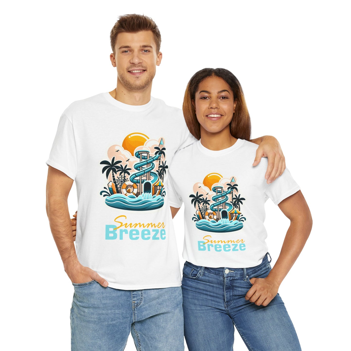 Summer Breeze Unisex Heavy Cotton Tee