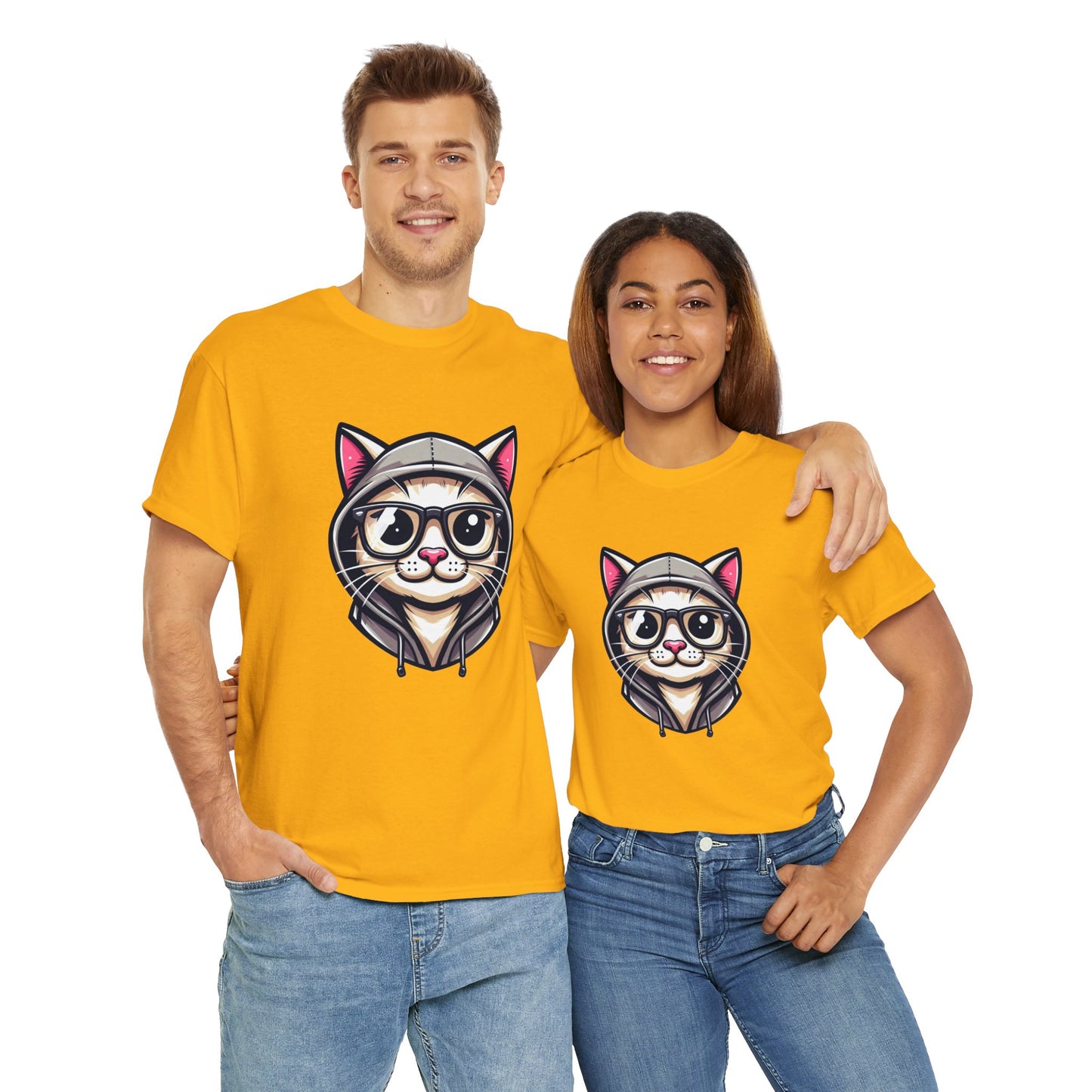 Miau hoodie 2 Unisex Heavy Cotton Tee