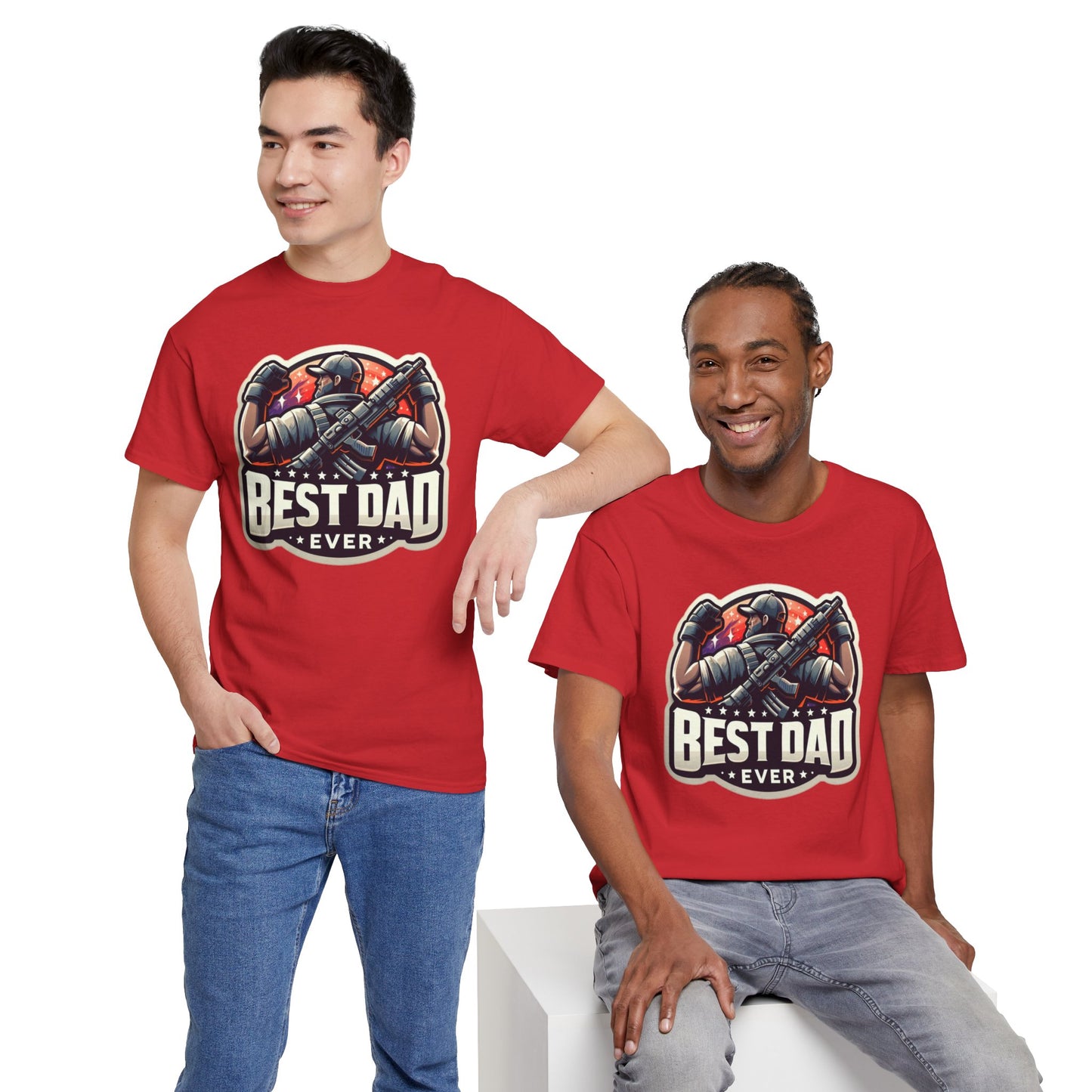 Best Dad Ever Unisex Heavy Cotton Tee