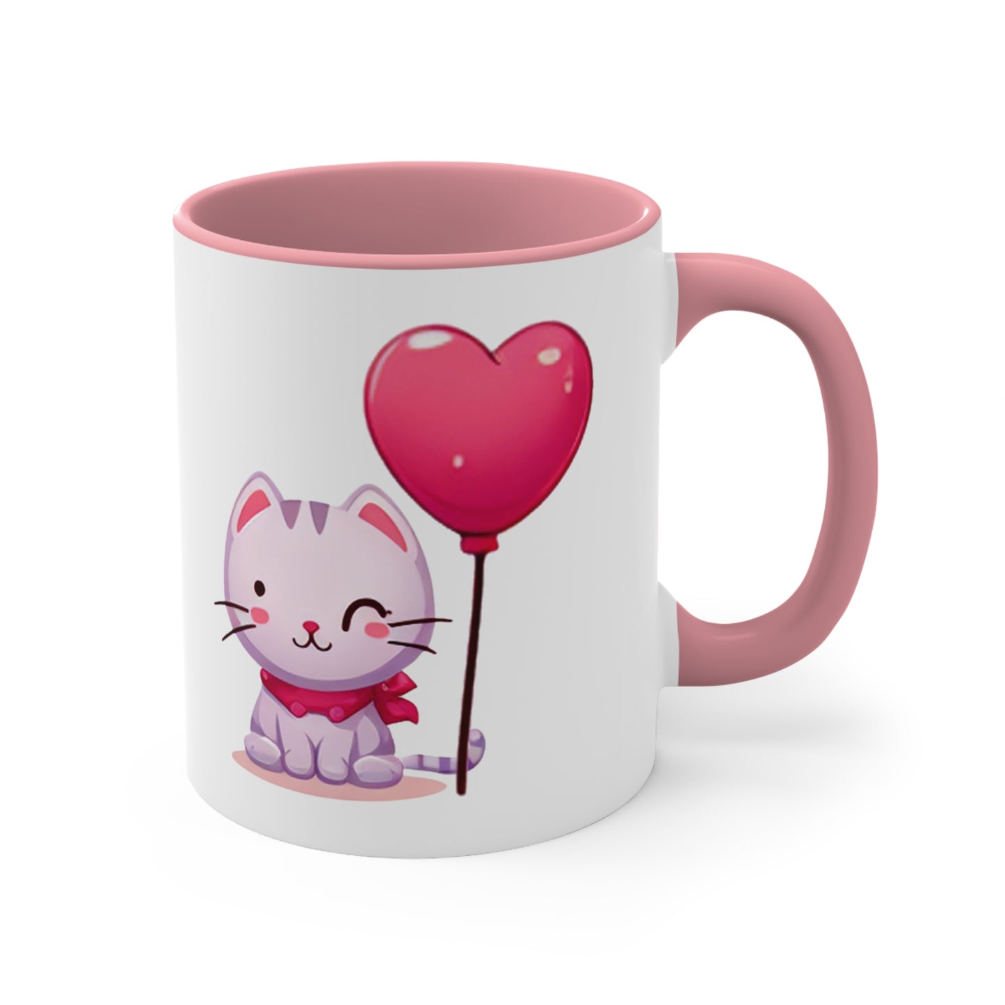 Kitten with heart Mug